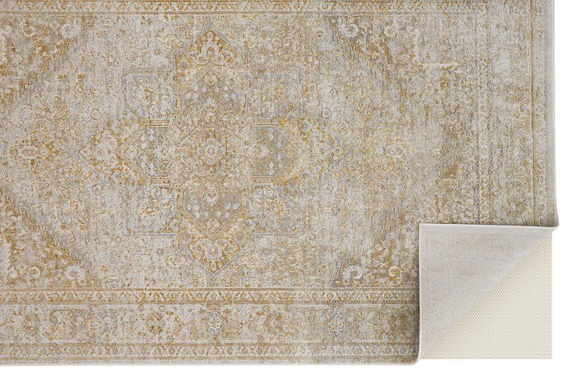 AURA Collection - 3734F Brown/Gold