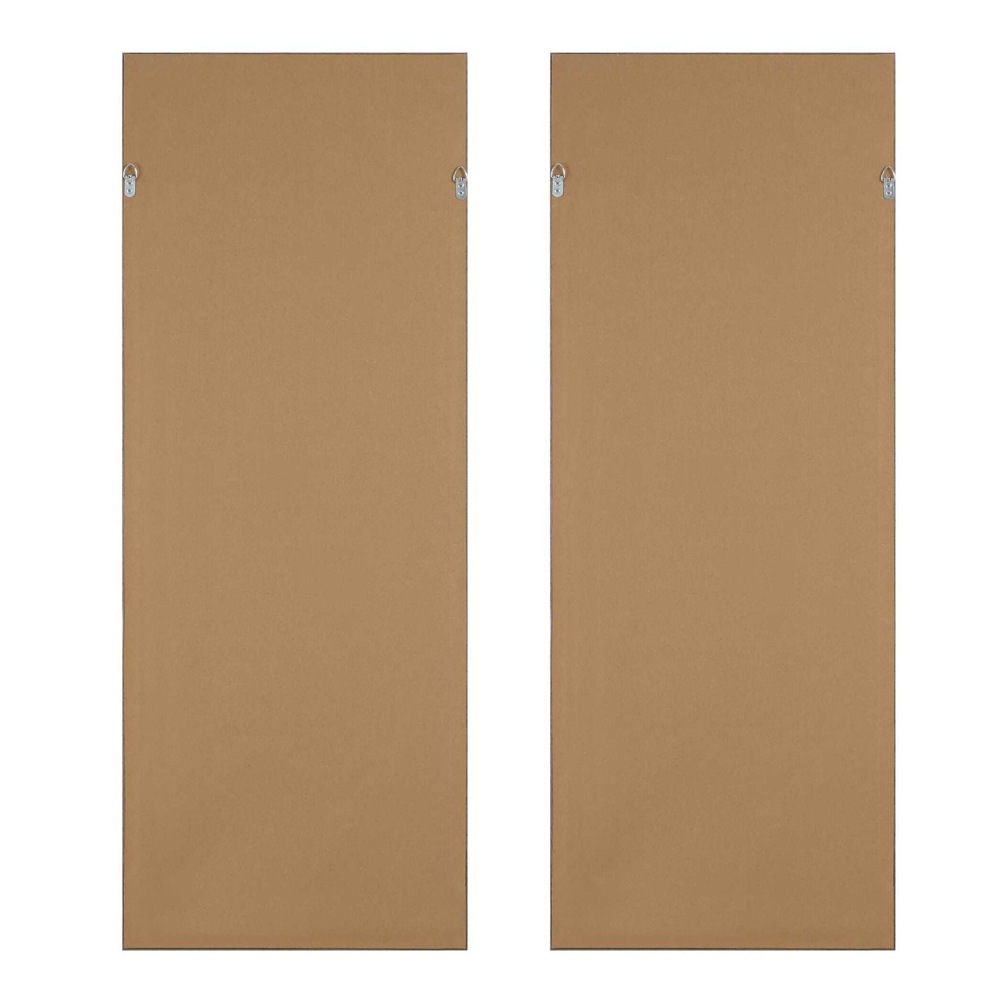 Garden - Study Framed Floral Prints (Set of 2) - Blue / Brown / Green / White