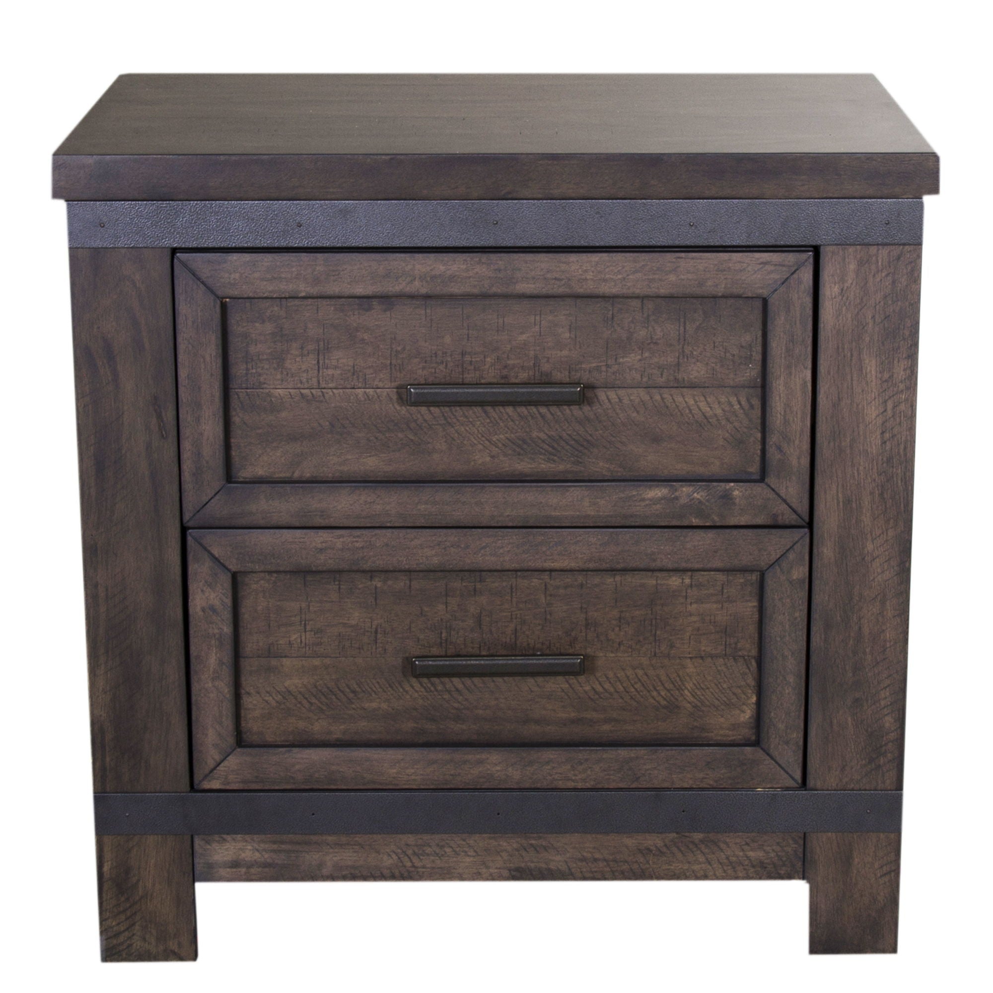 Thornwood Hills - Nightstand - Rock Beaten Brown