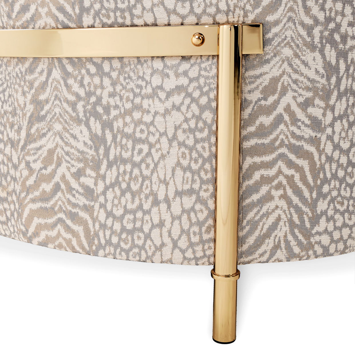 Lisbon - Sofa - Opal / Gold