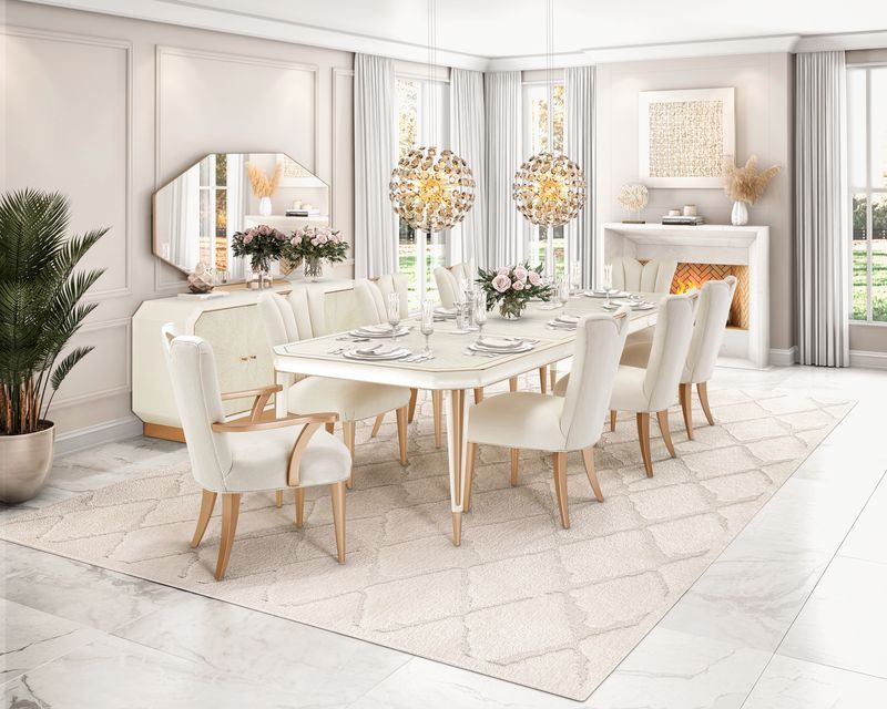 La Rachelle - Wall Mirror - Champagne