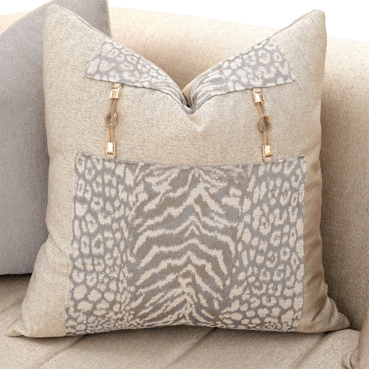 Lisbon - Sofa - Opal / Gold