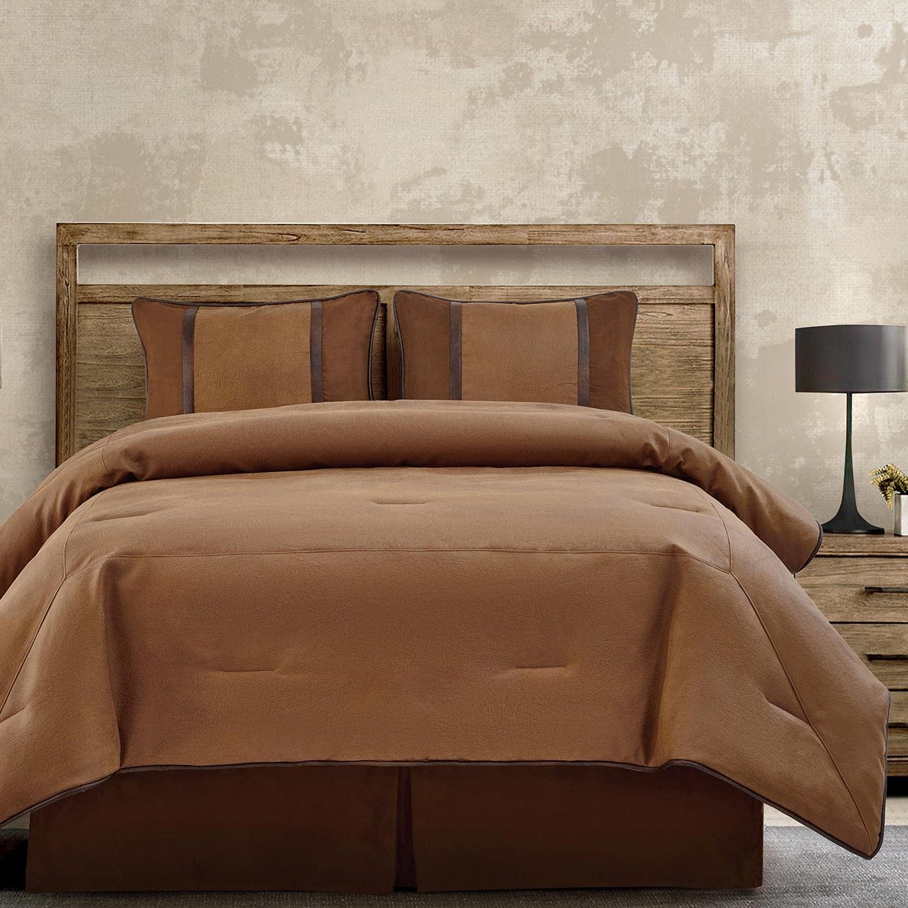 Brighton - Twin Comforter Set (Set of 3) - Brown