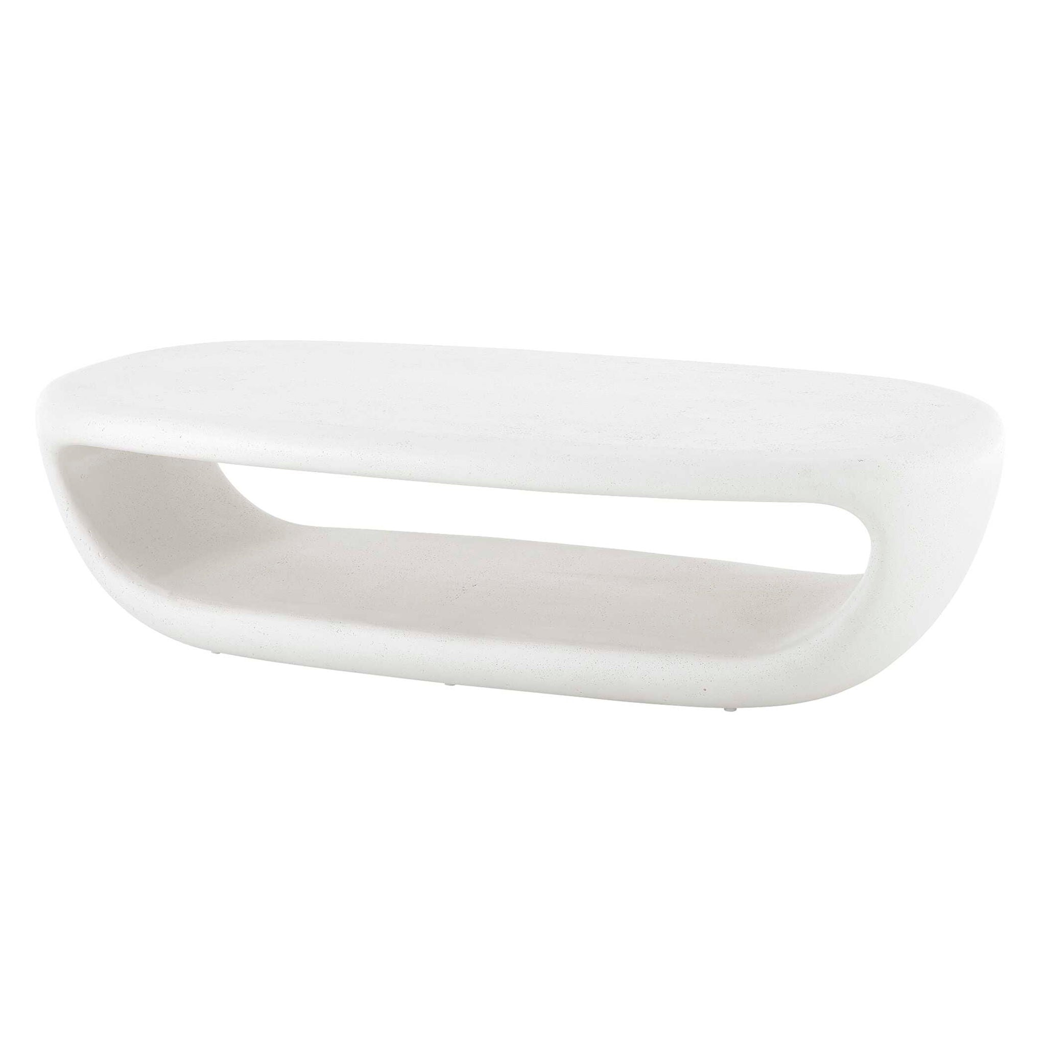 Leyton - Outdoor Coffee Table - White