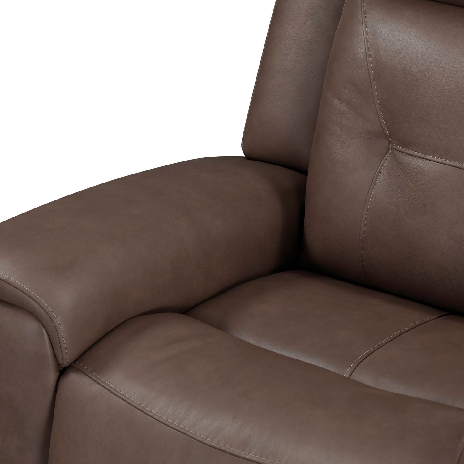 Beckham - Swivel Glider Recliner P2 - Aline Saddle