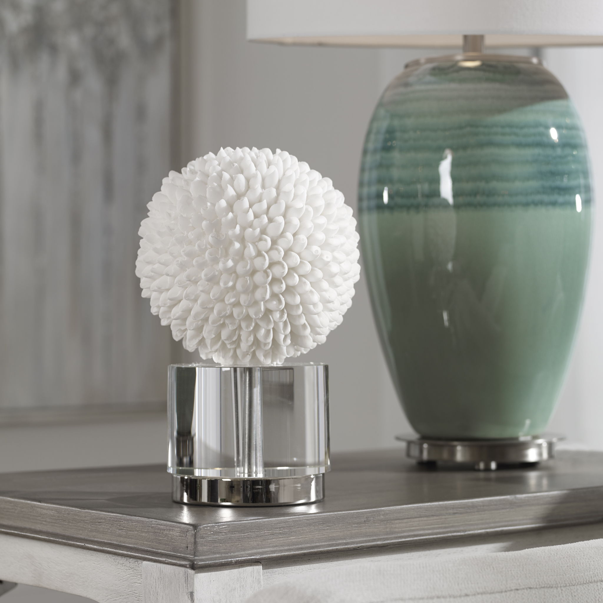 Cascara - Sculpture - White