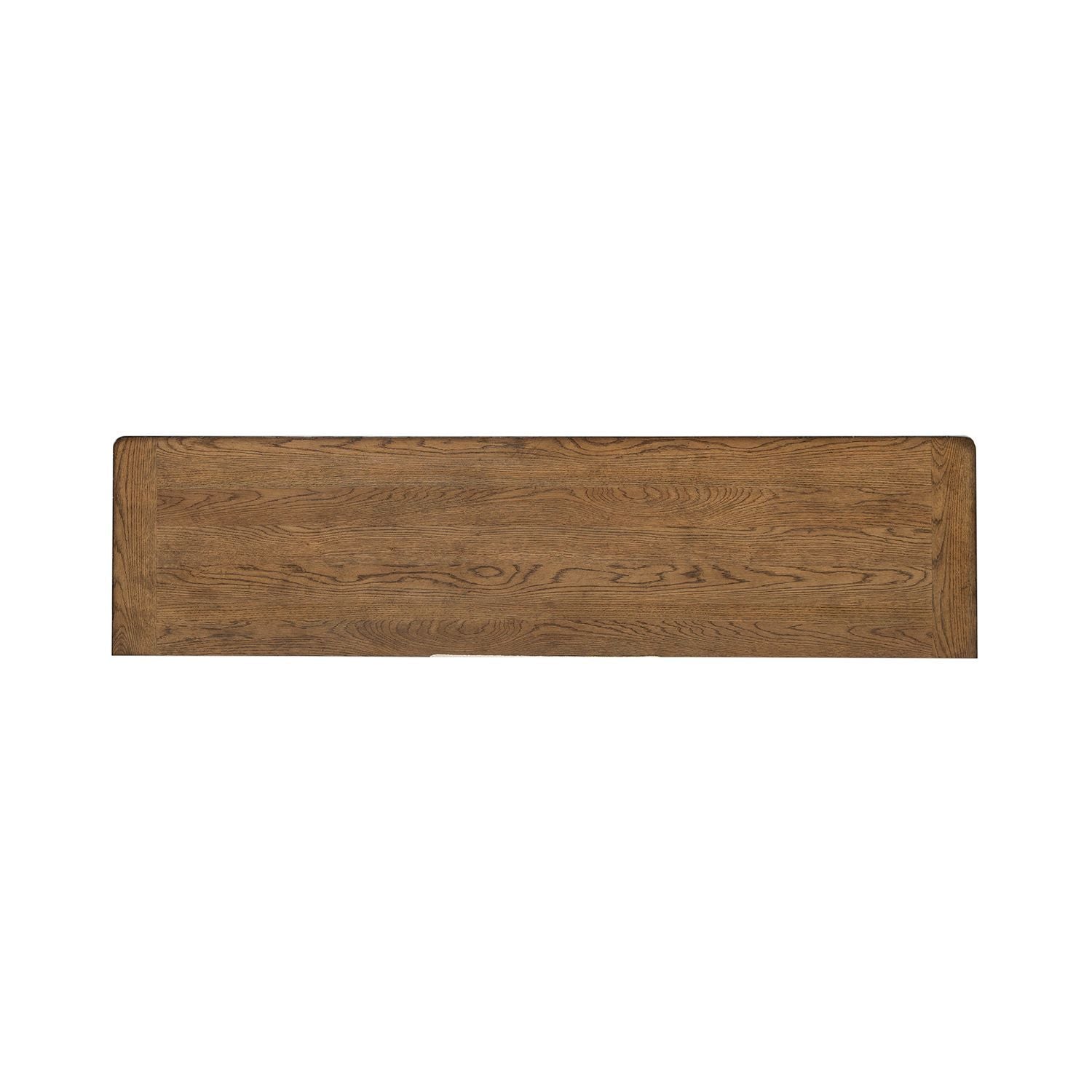 Carolina Park - 78" TV Console - Amber Brown