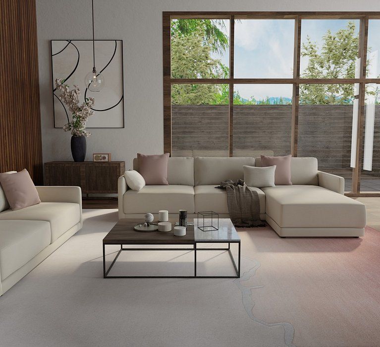 KATYA Collection - 8989F Beige/Rust