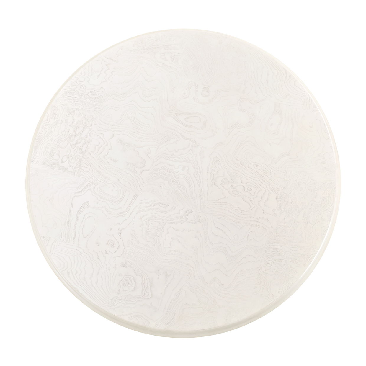 La Terrazza - 54" Round Dining Table - Creamy Pearl