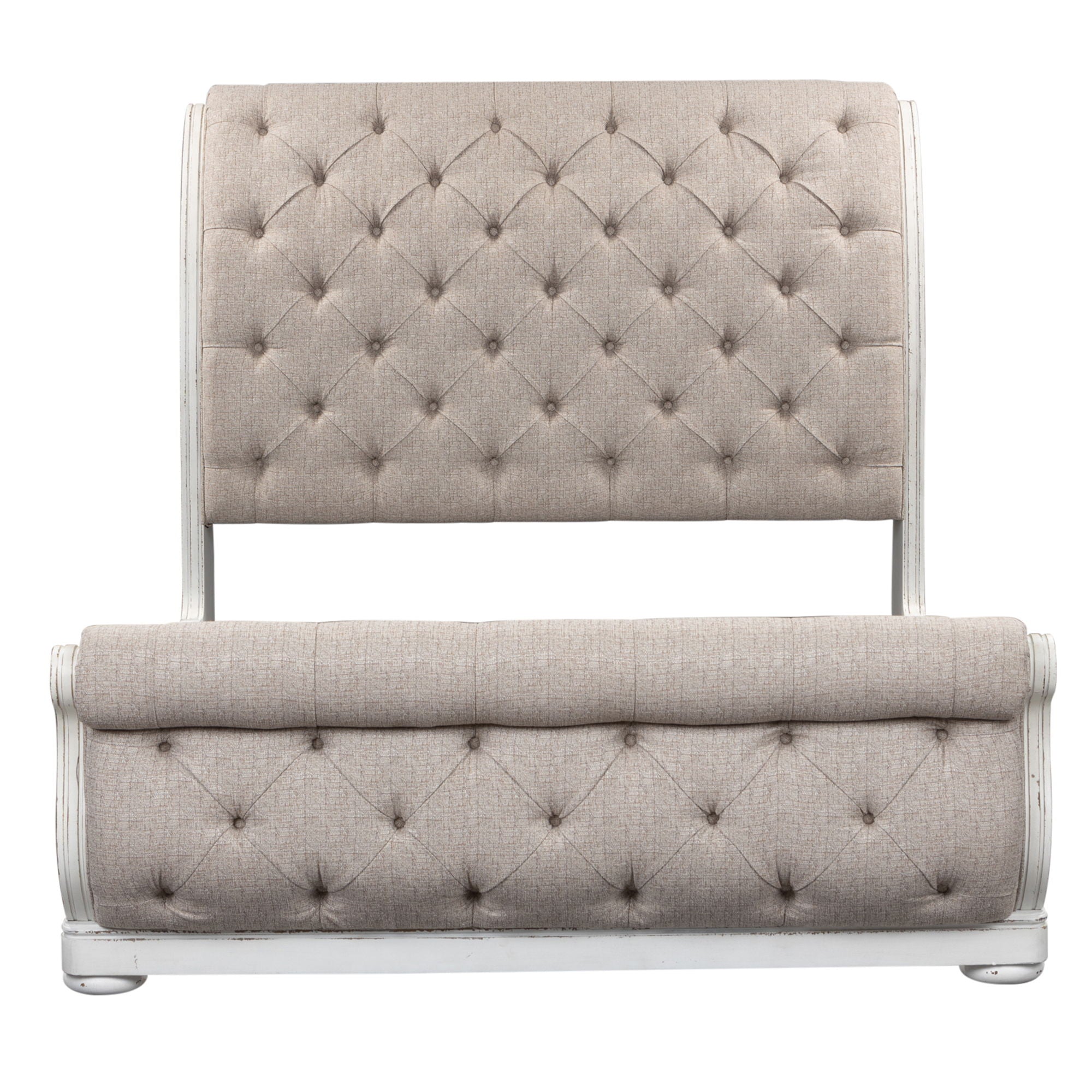 Magnolia Manor - Upholstered Sleigh Bed