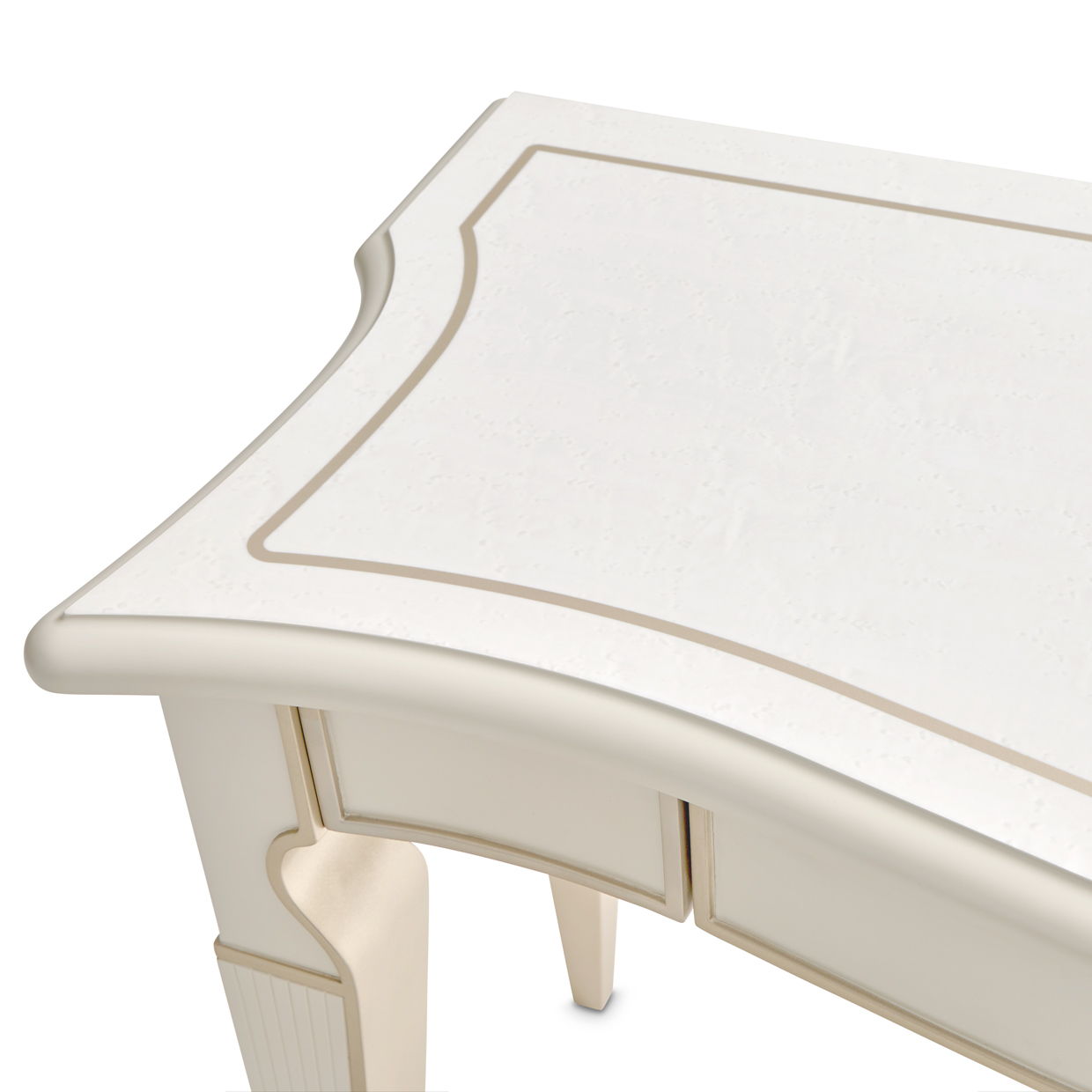 La Marisia - Console Table - Creamy Pearl