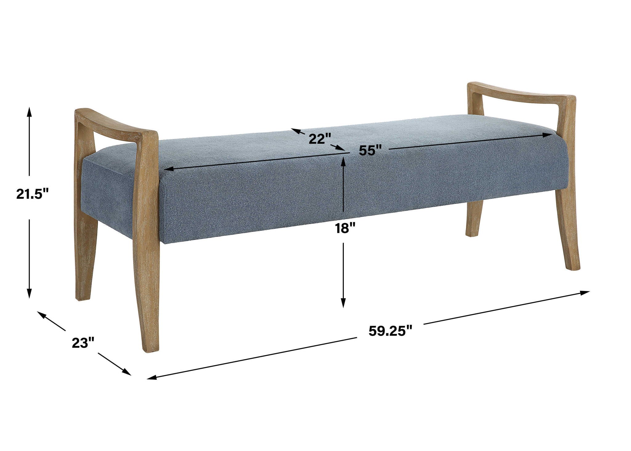 Daylight - Bench - Sky Blue
