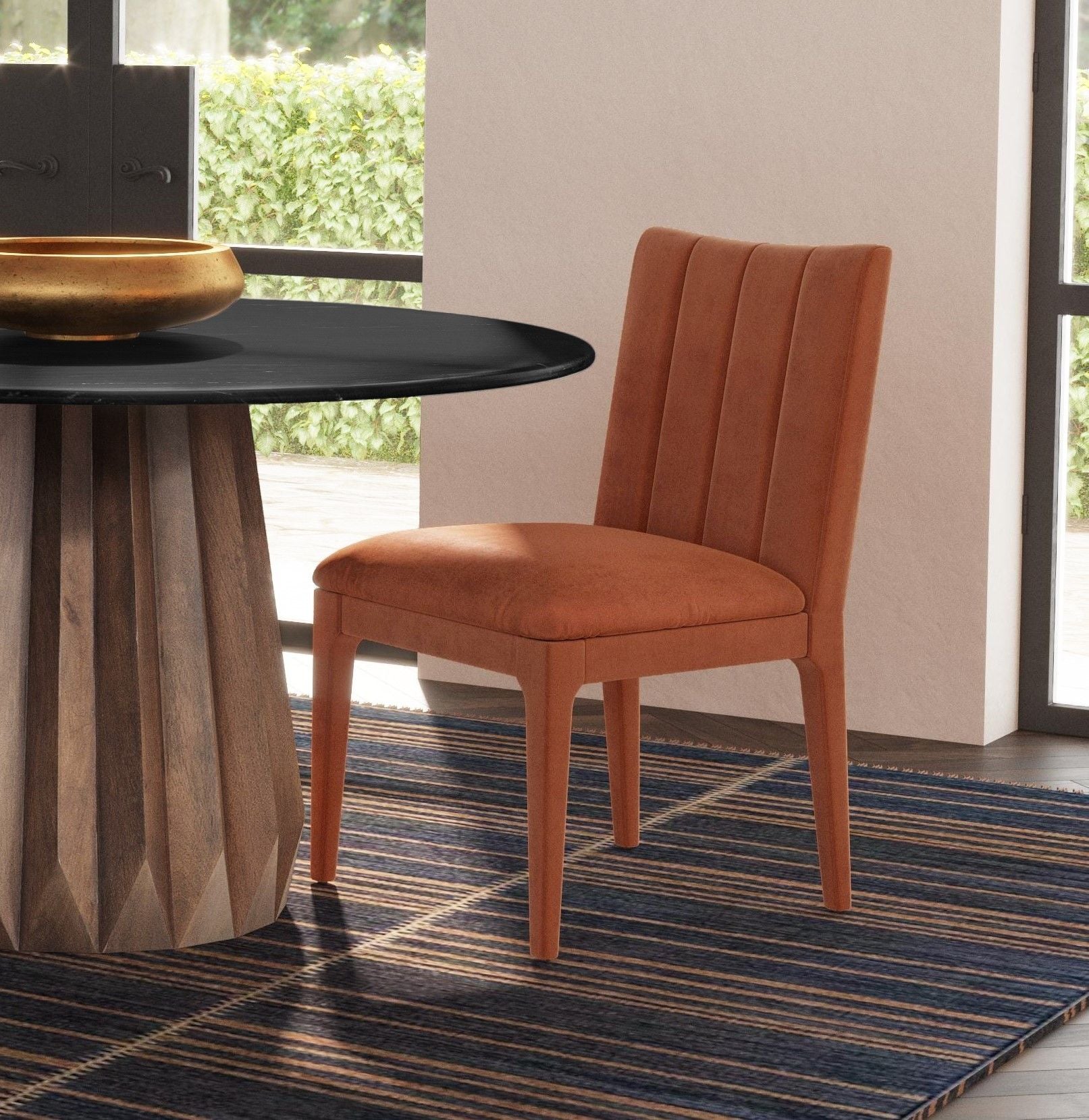 Brianne - Dining Chair - Rust