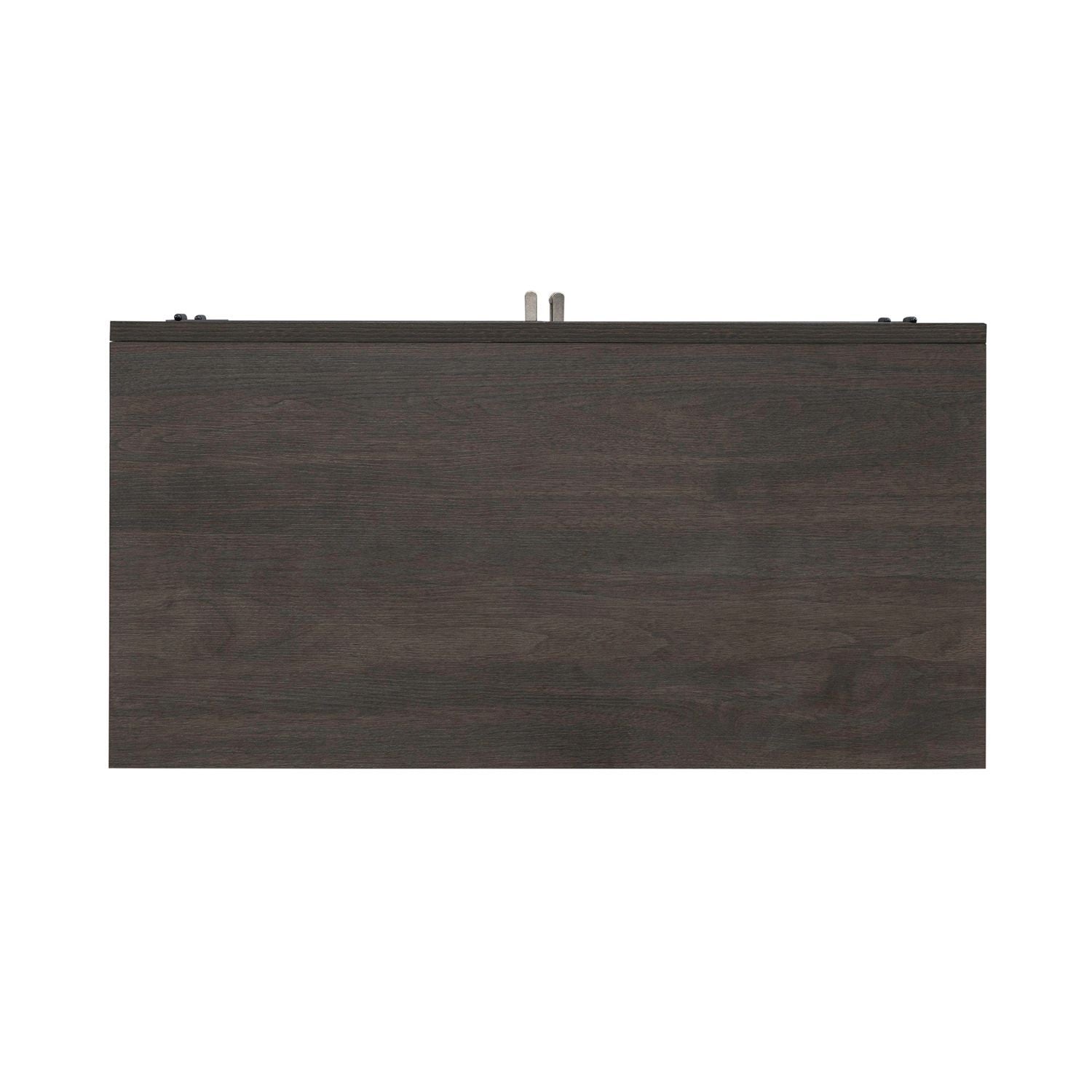 Modern Edge - Bedside Chest With Charging Station - Caffe
