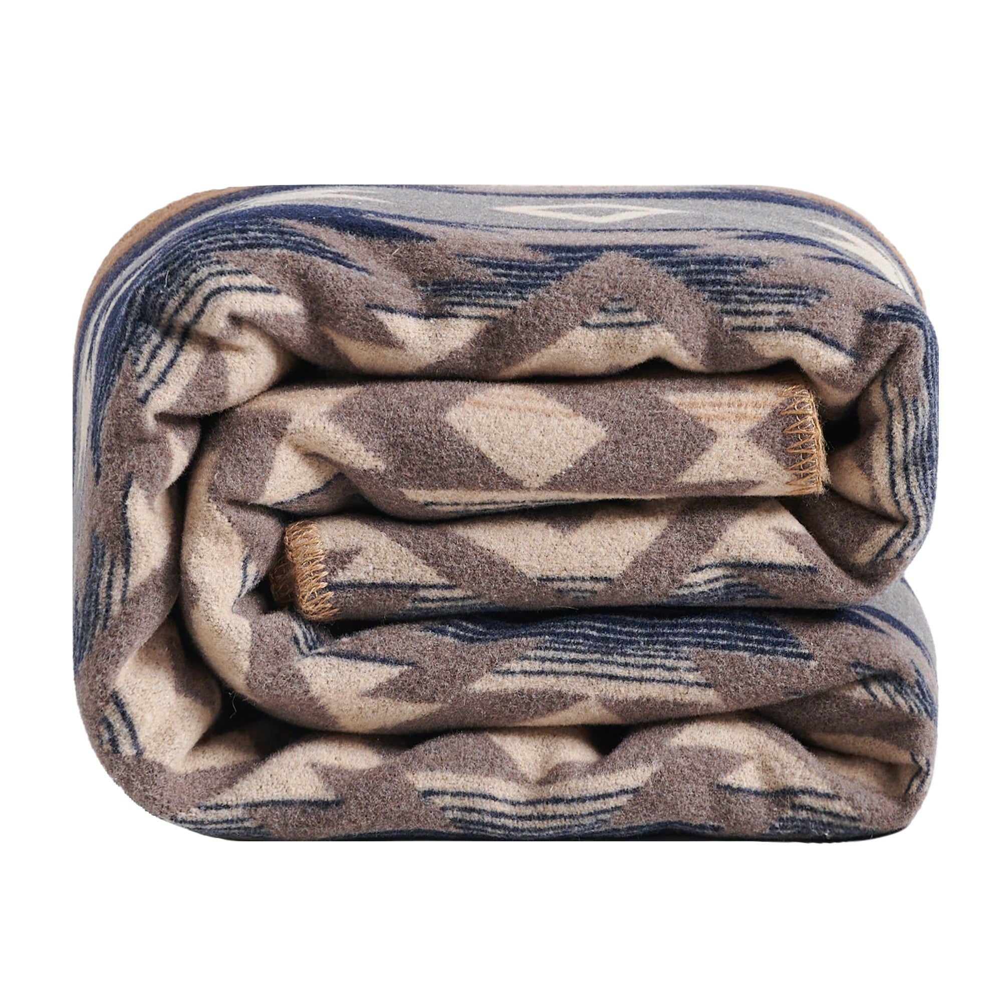 Taos - Full/Queen Wool Blend Blanket - Multi Color