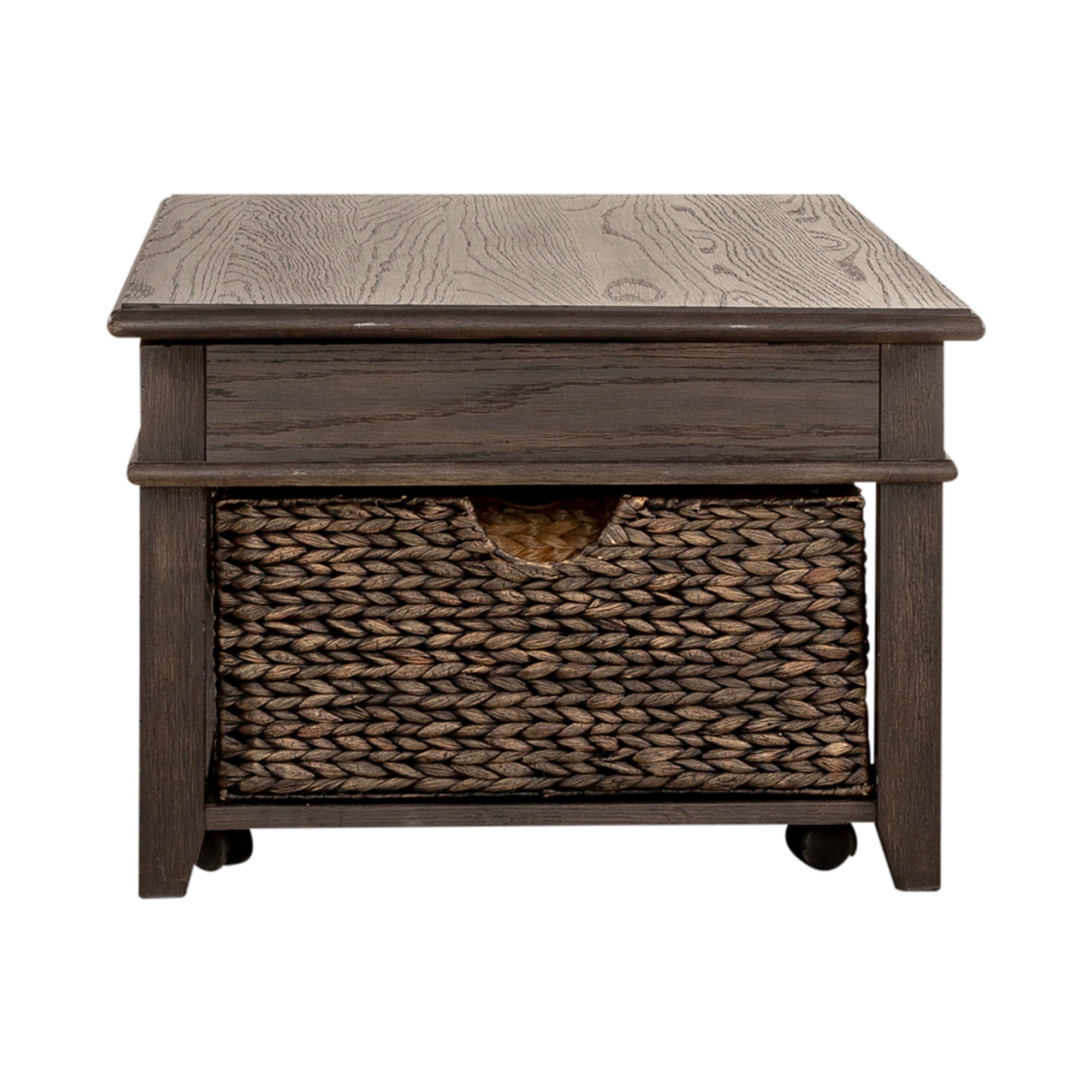 Mill Creek - Lift Top Cocktail Table - Peppercorn