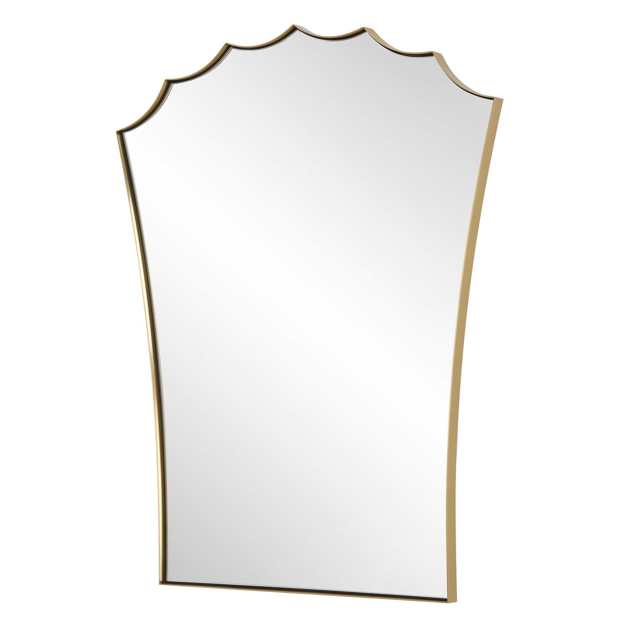 Monarch - Scalloped Arched Vanity Mirror