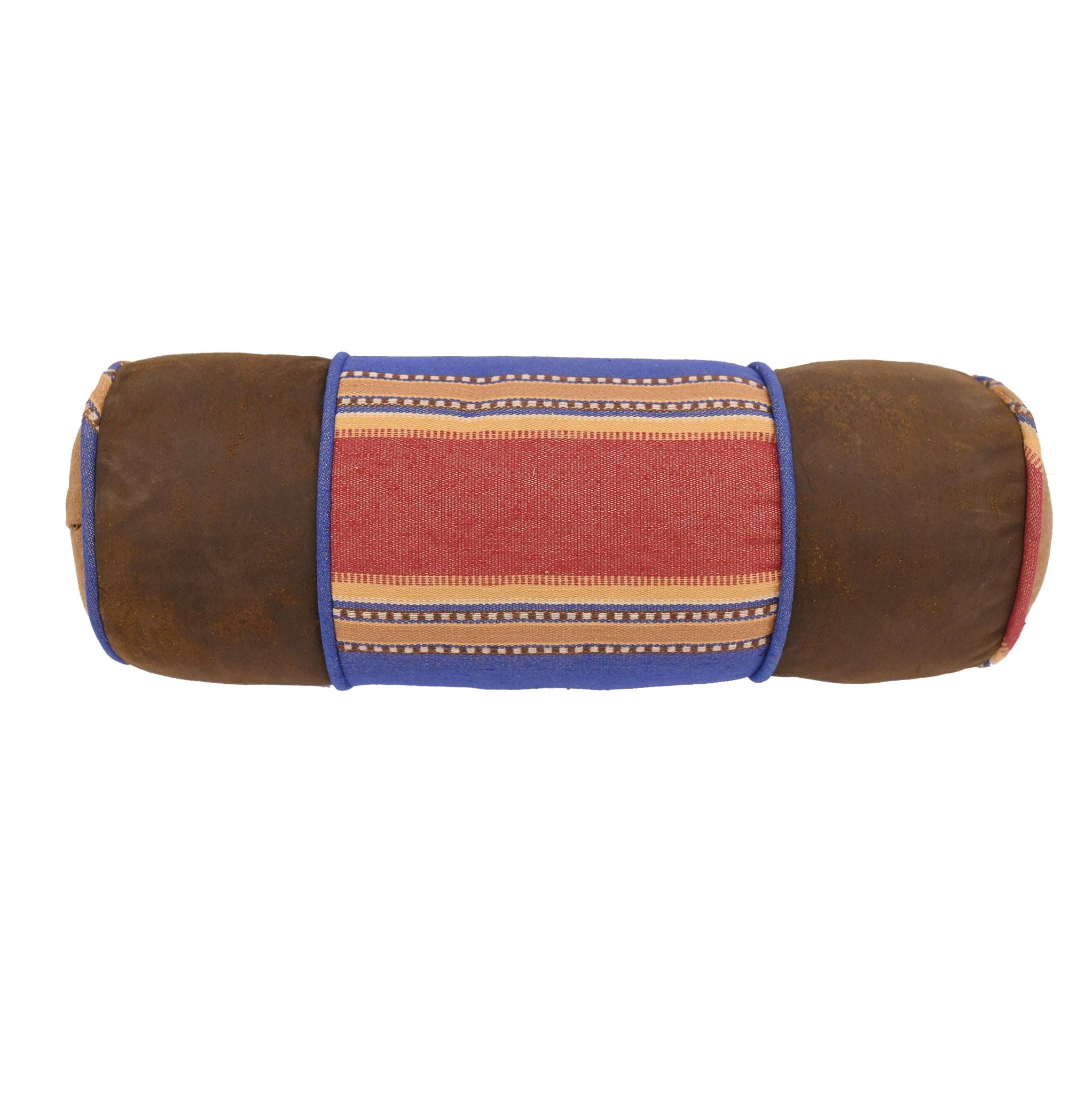 Denim - Neckroll - Brown / Red / Blue