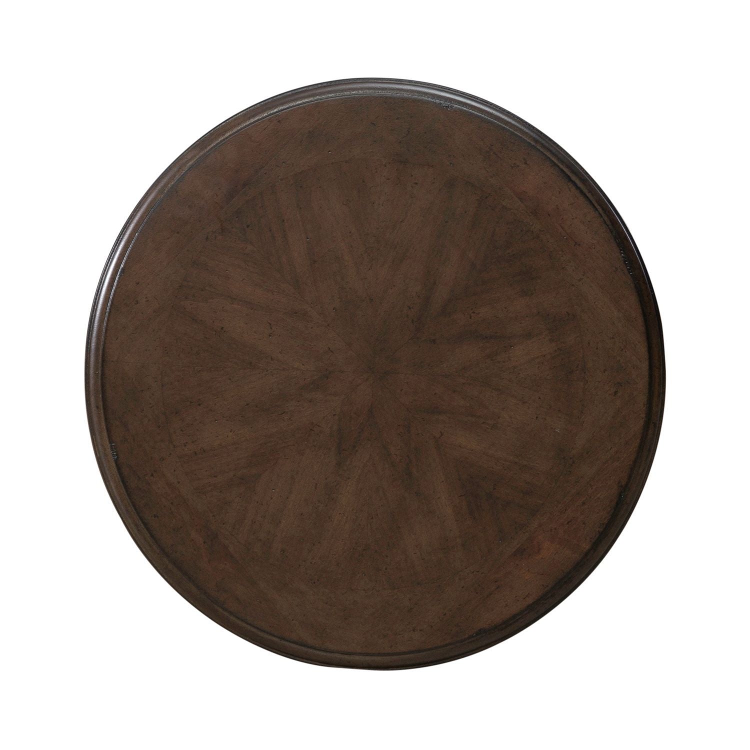Arden Road - Round Chairside Table - Satin Cherry