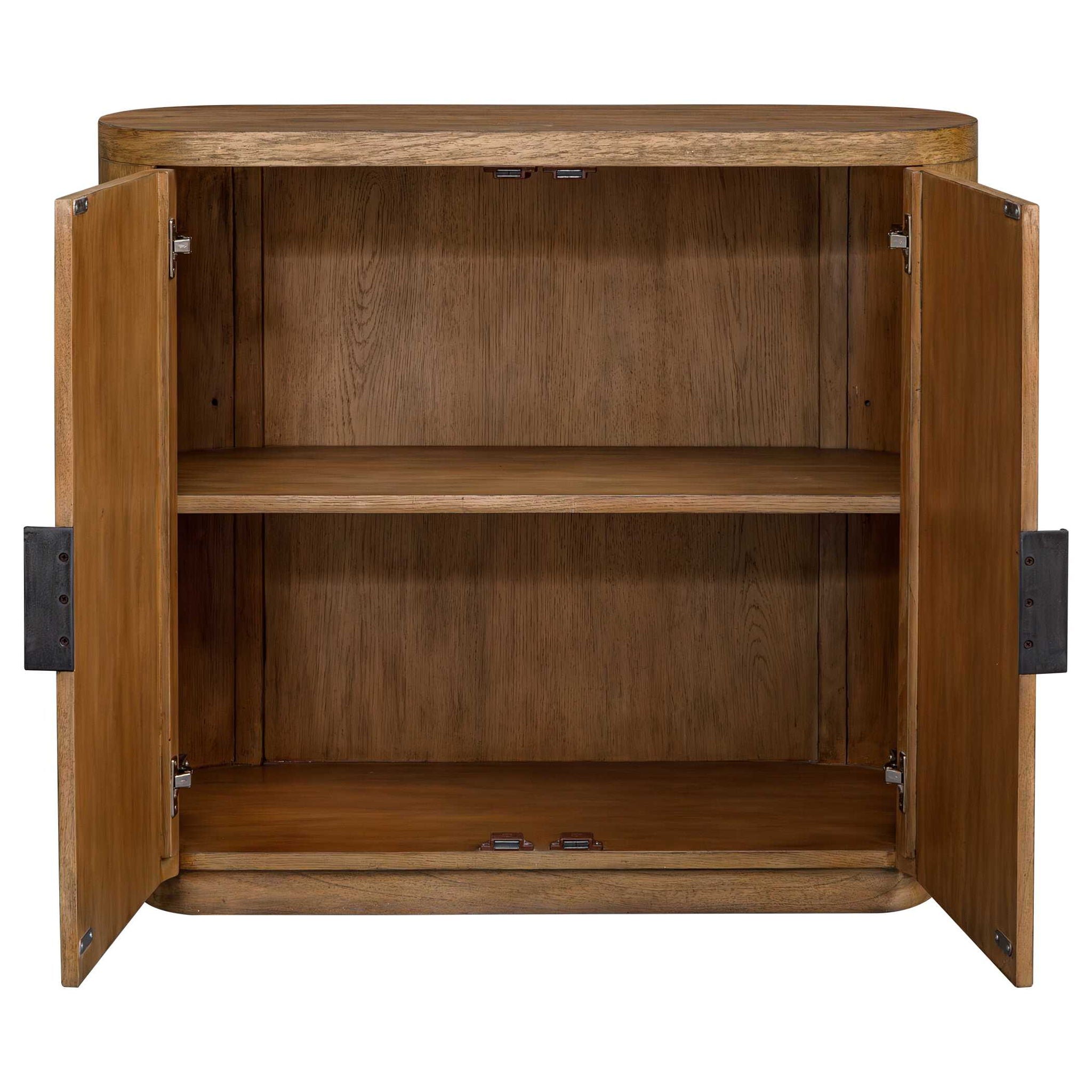 Newell - Wood 2 Door Cabinet - Natural