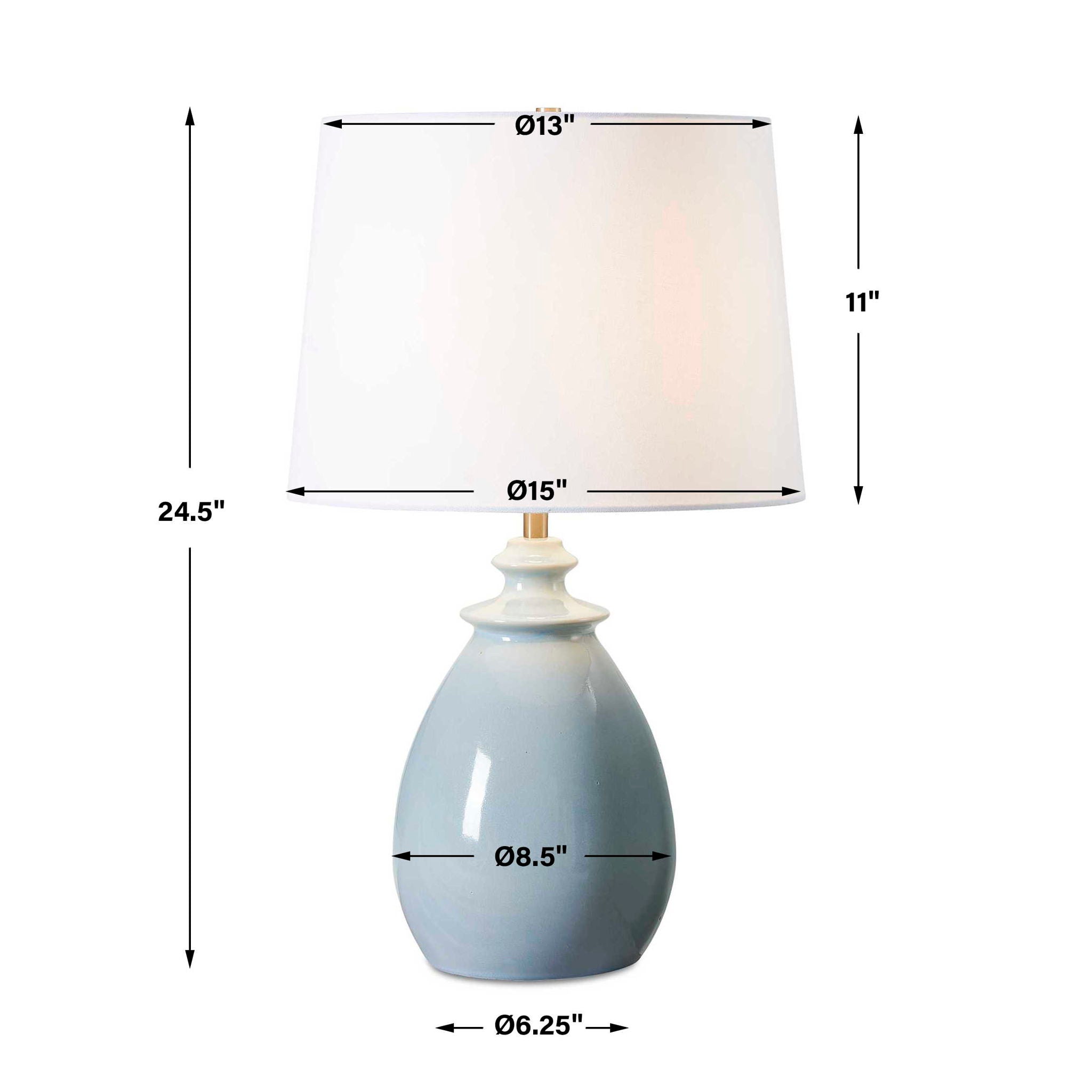 Lorene - Table Lamp - Light Blue