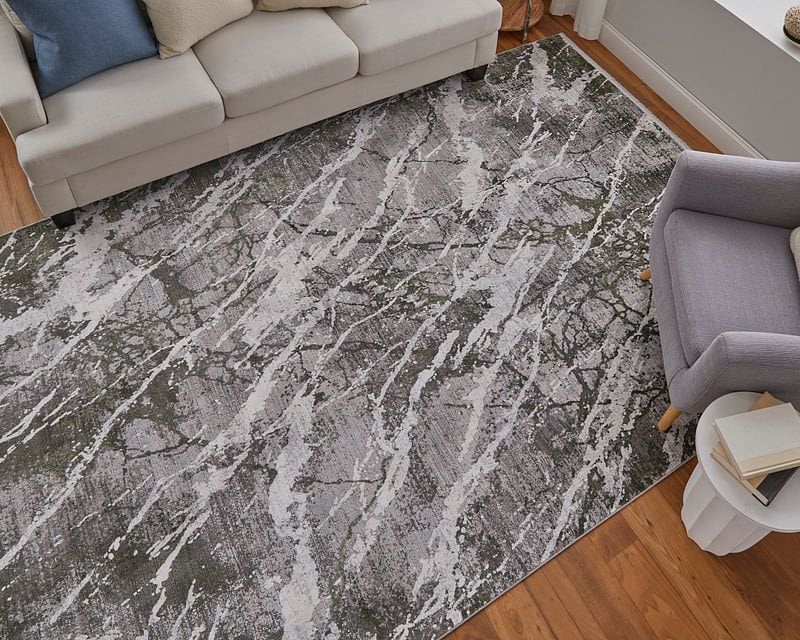 CADIZ Collection - 39N6F Green/Ivory