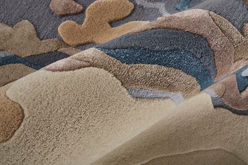 SERRANO Collection - 8855F Blue/Beige