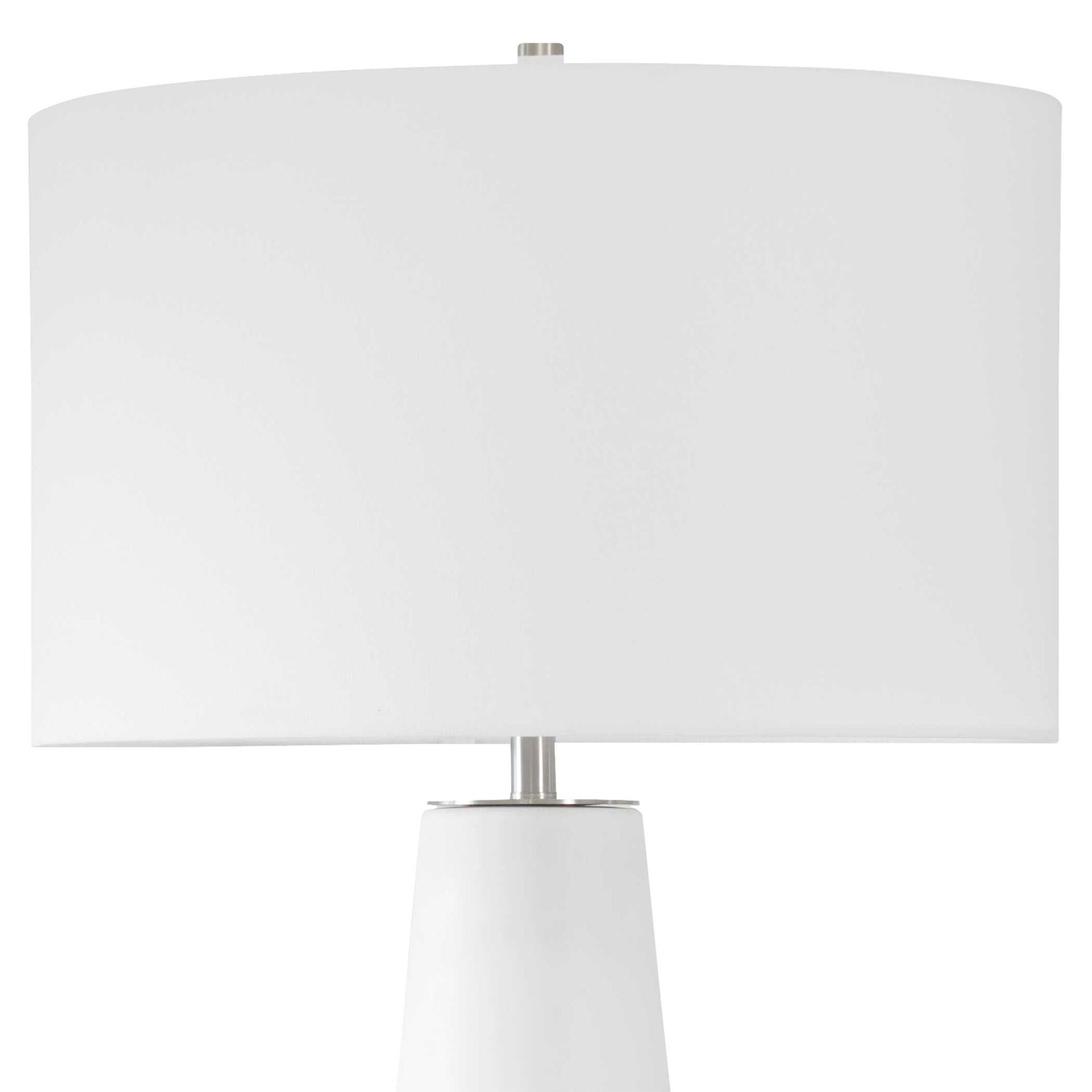 Santino - Crackled Ivory Table Lamp