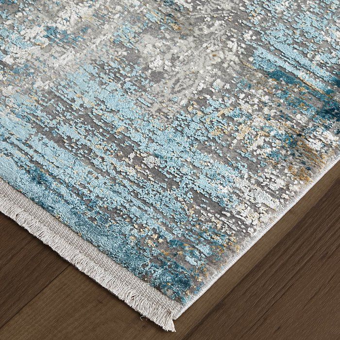 CADIZ Collection - 3889F Ivory/Blue
