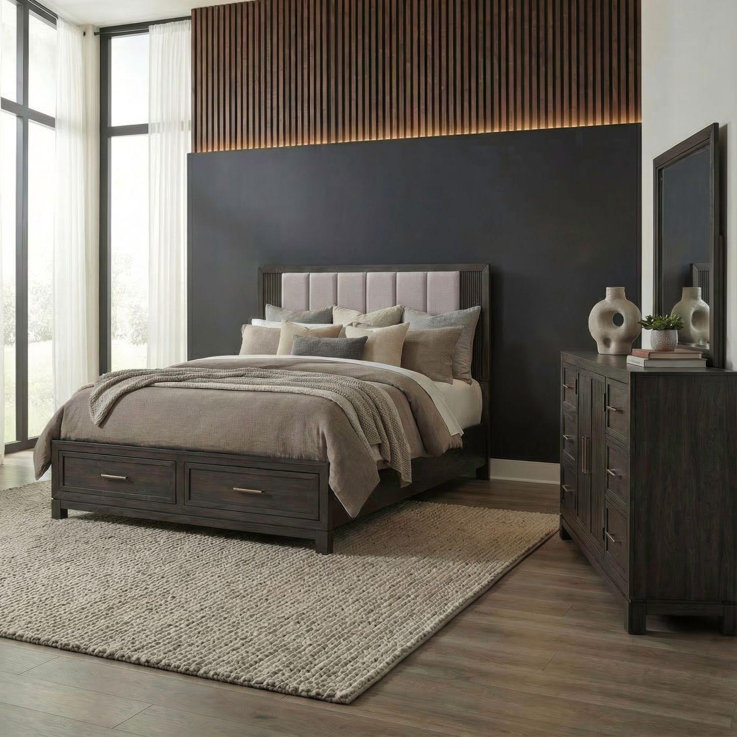 Modern Edge - Storage Bedroom Set