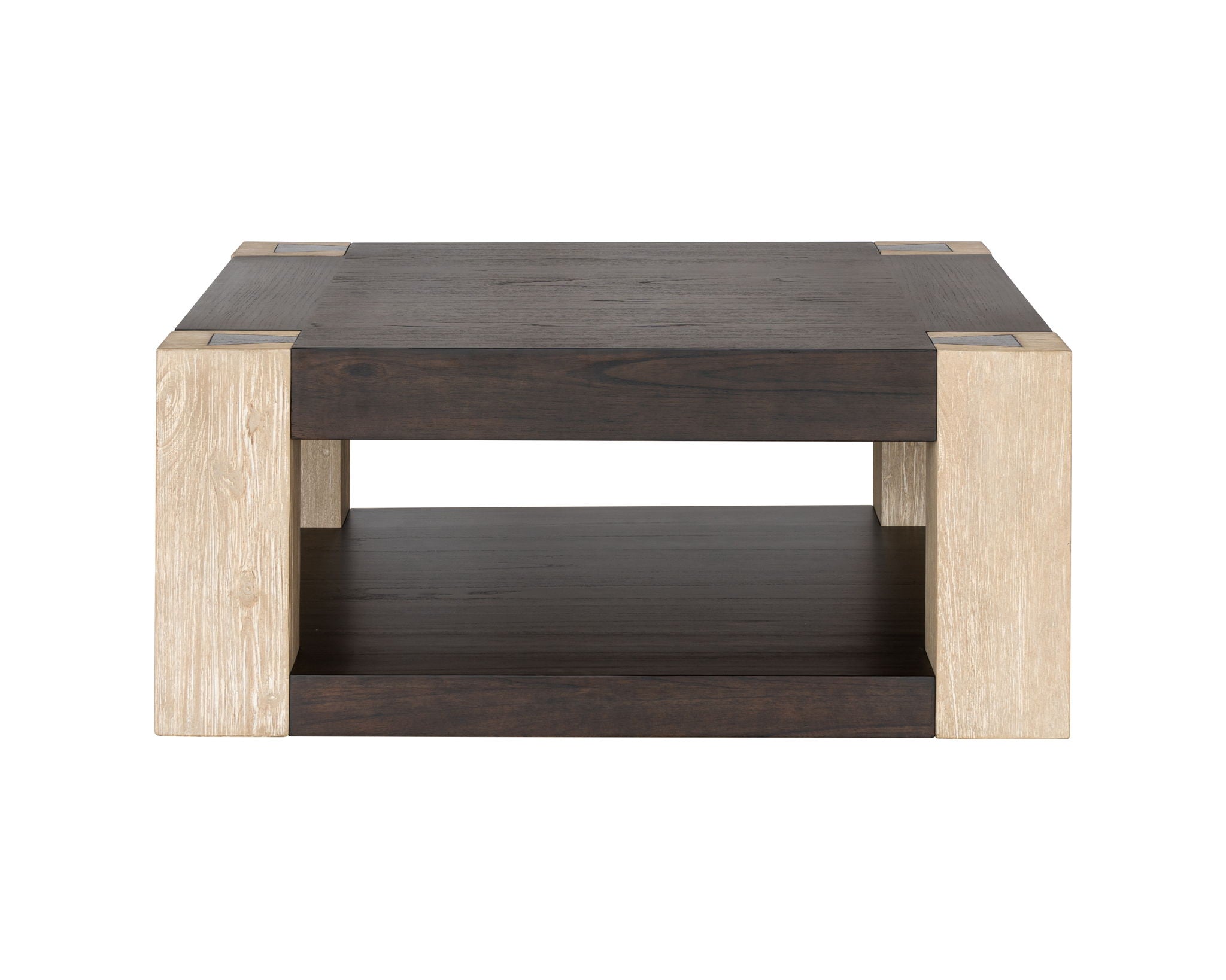 Harmony - Cocktail Table - Carbon Mindi / Blonde Acacia
