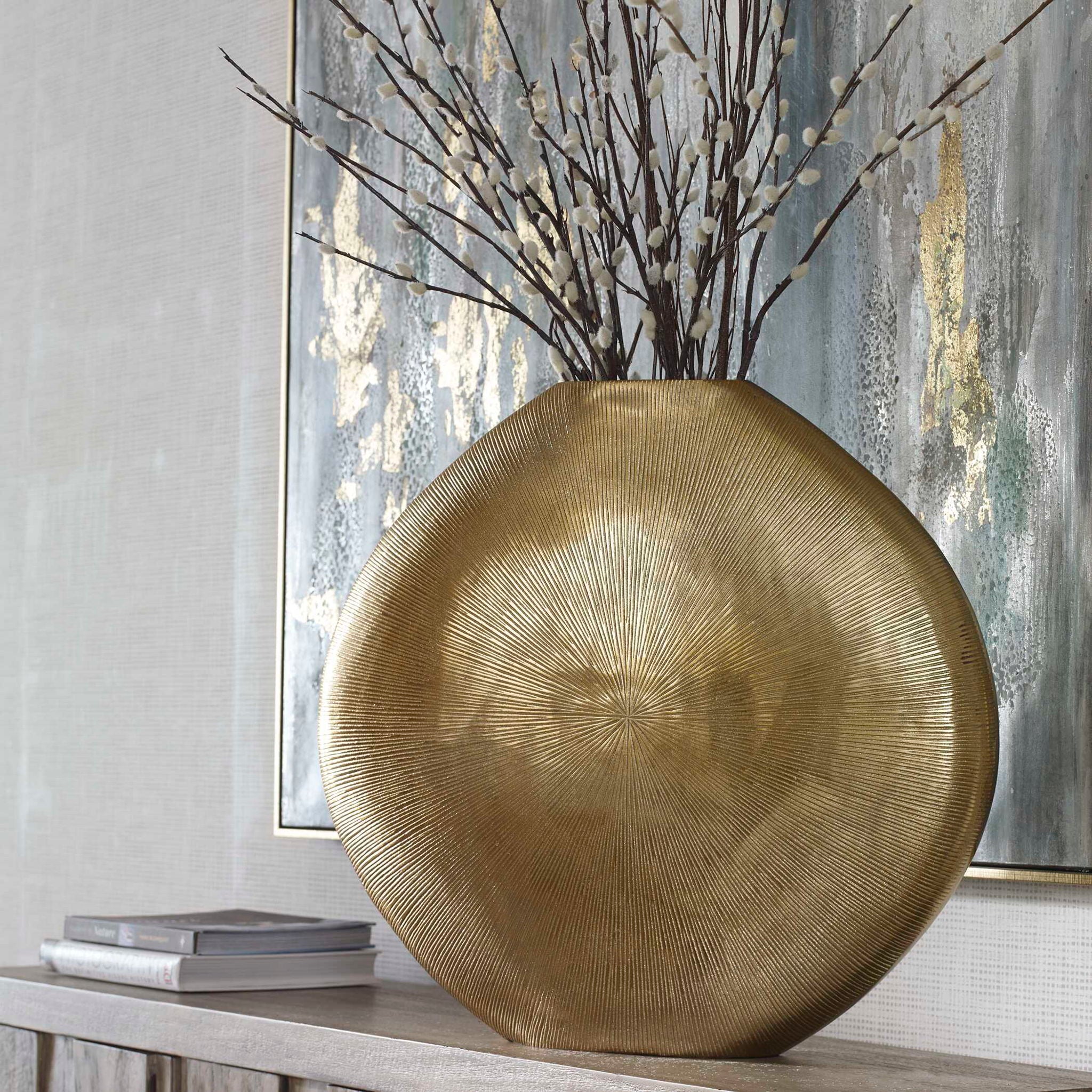 Gretchen - Vase - Gold