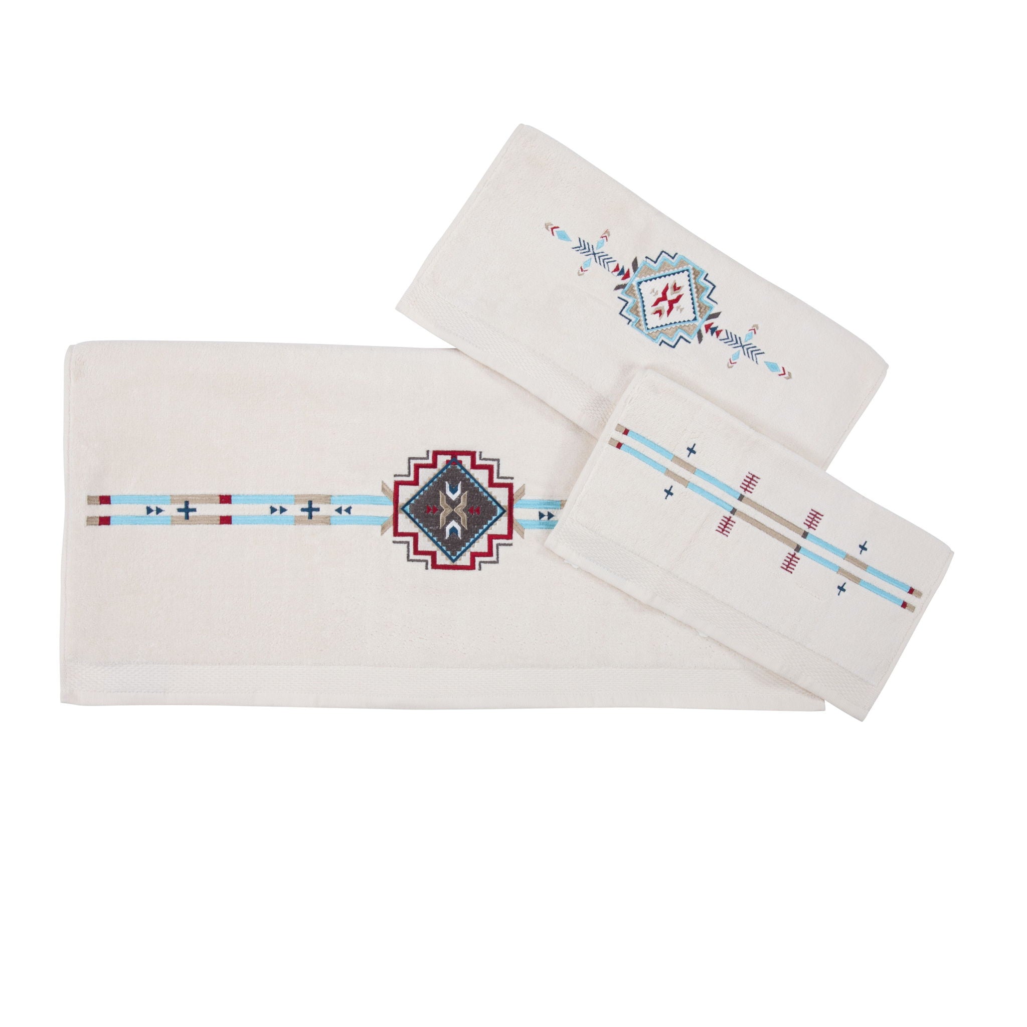 Spirit Valley - Towel Set (Set of 3), 2 Per Carton - Cream