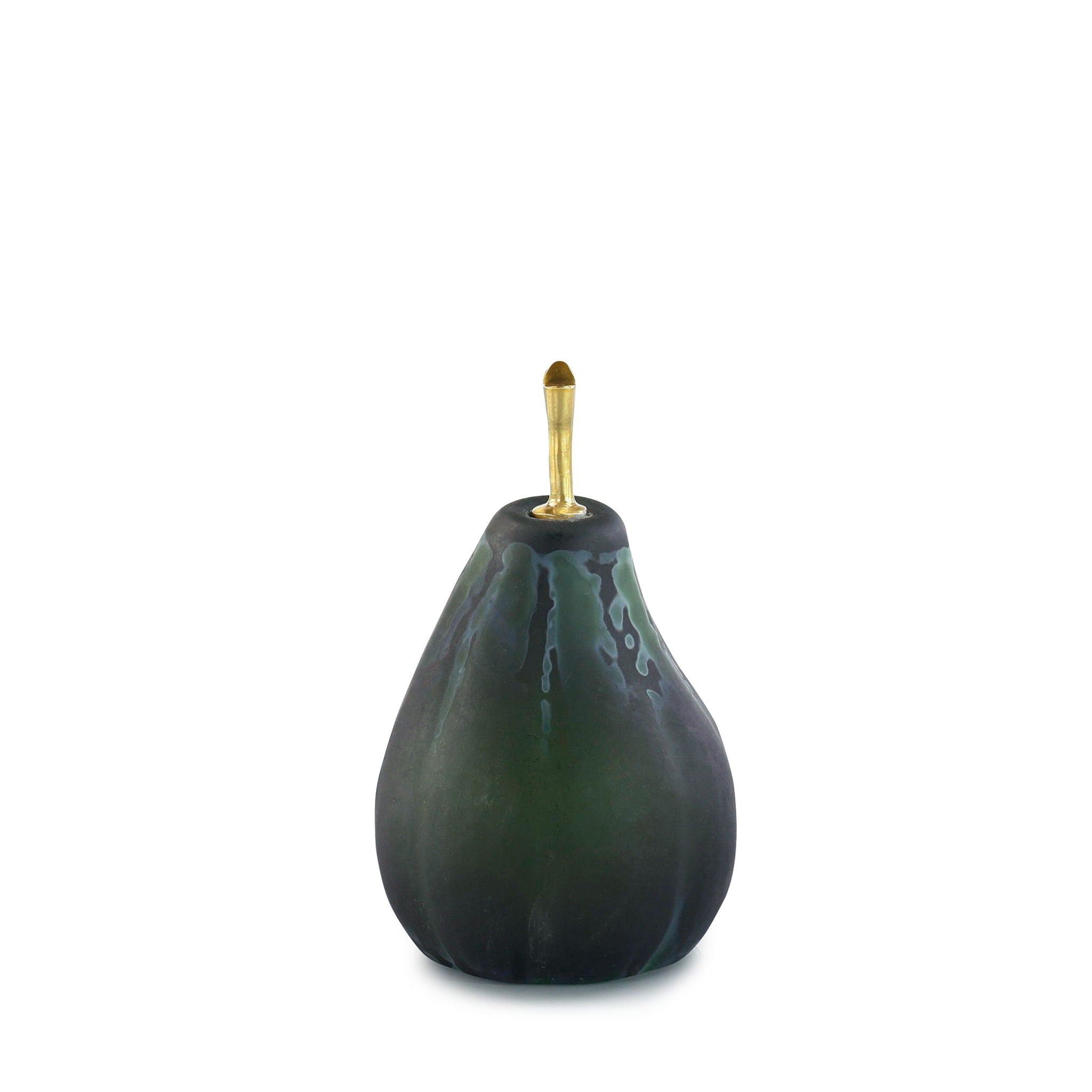 Glass Pear Sculpture, Small