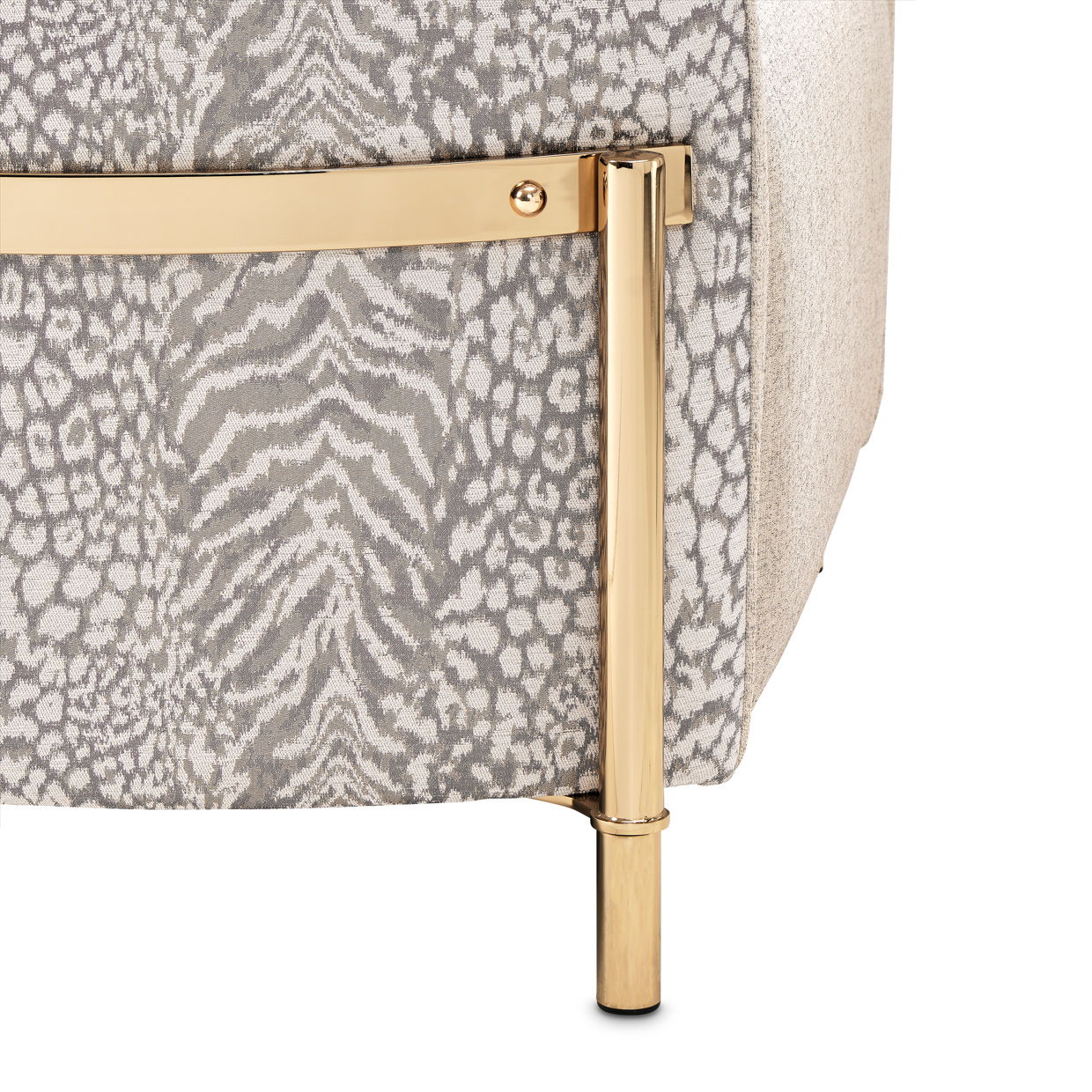 Lisbon - Accent Chair - Opal / Gold