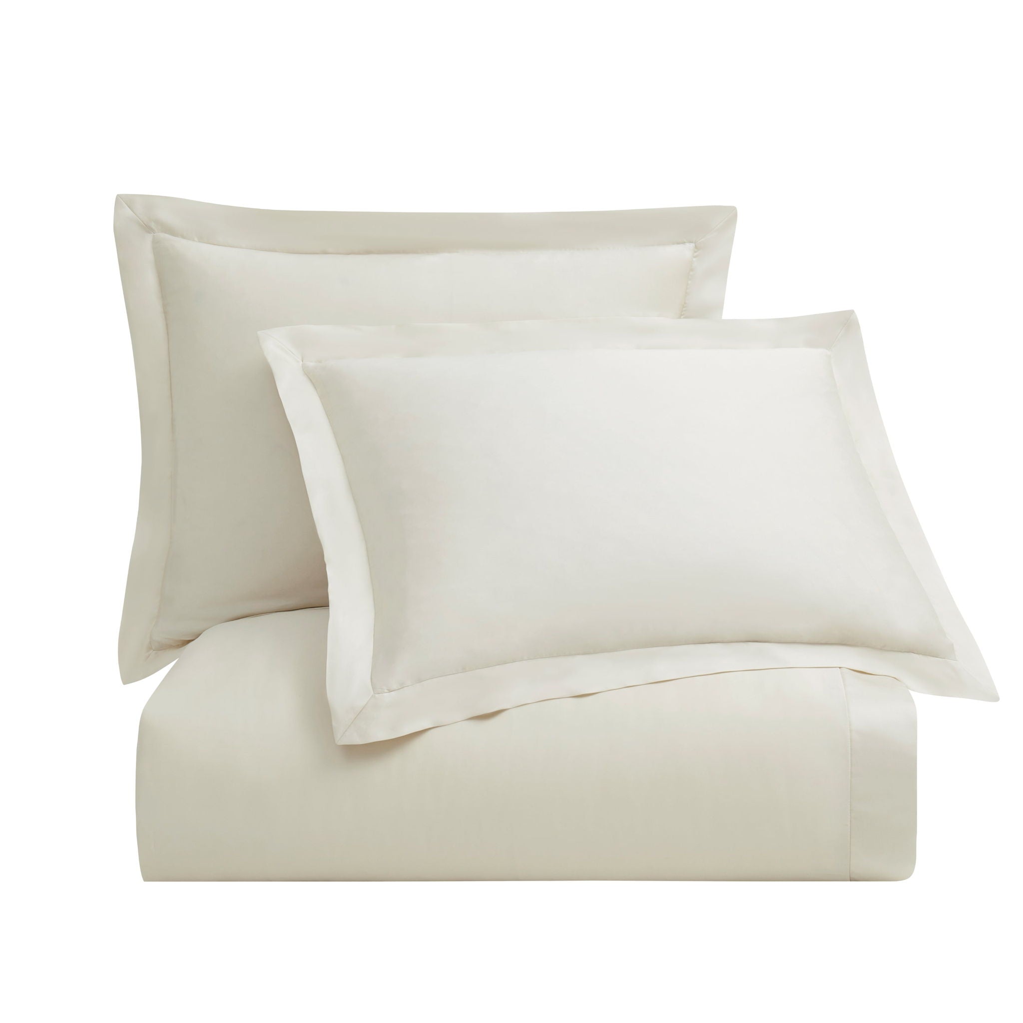 Lyocell - King Eucalyptus Duvet Cover Set (Set of 3) - Ivory