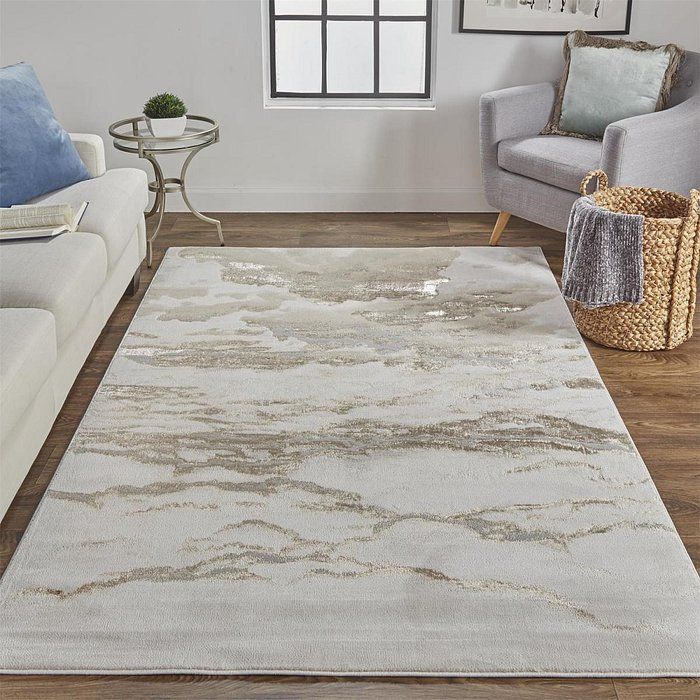 AURA Collection - 3727F Beige/Gold