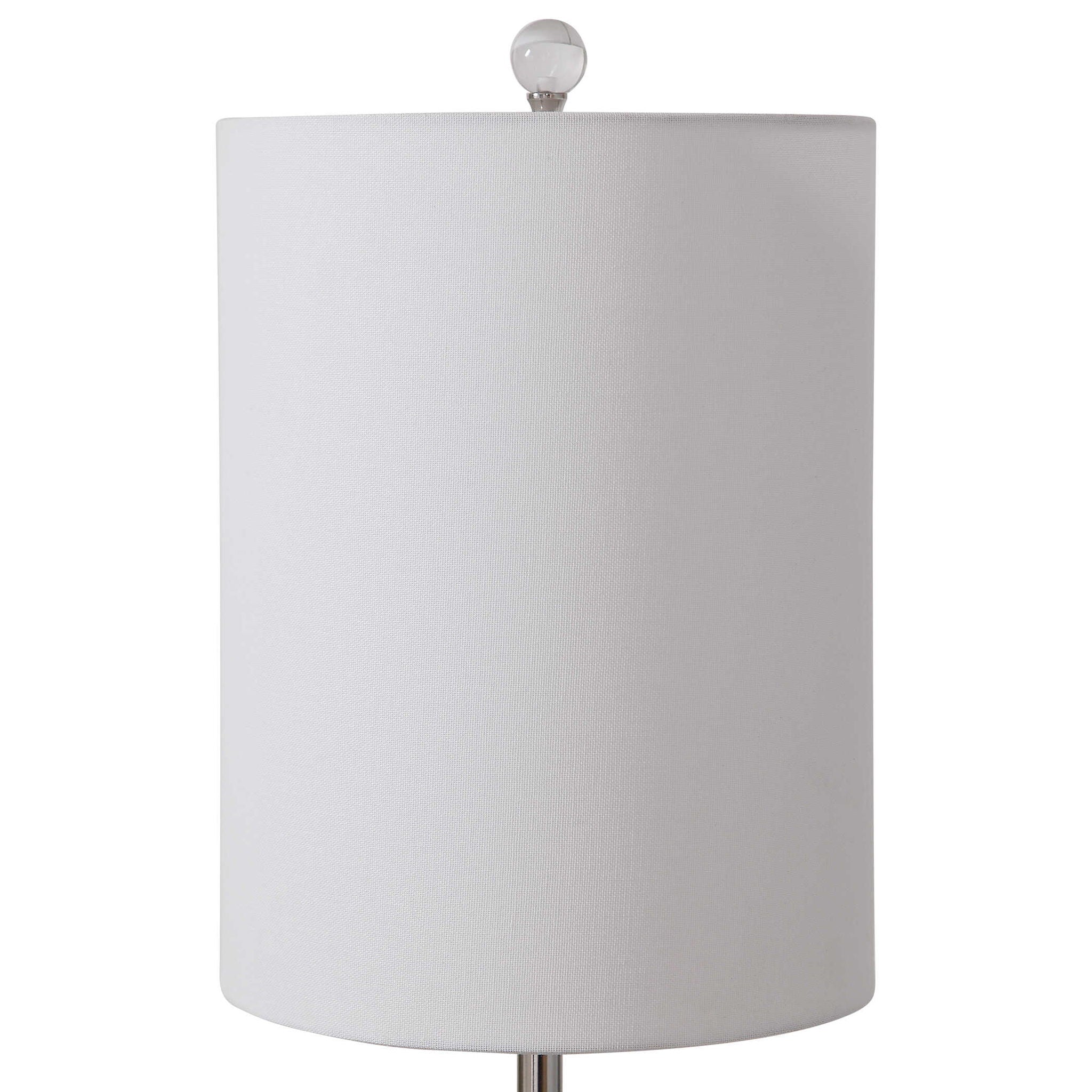 Piers - Mottled Buffet Lamp - Blue