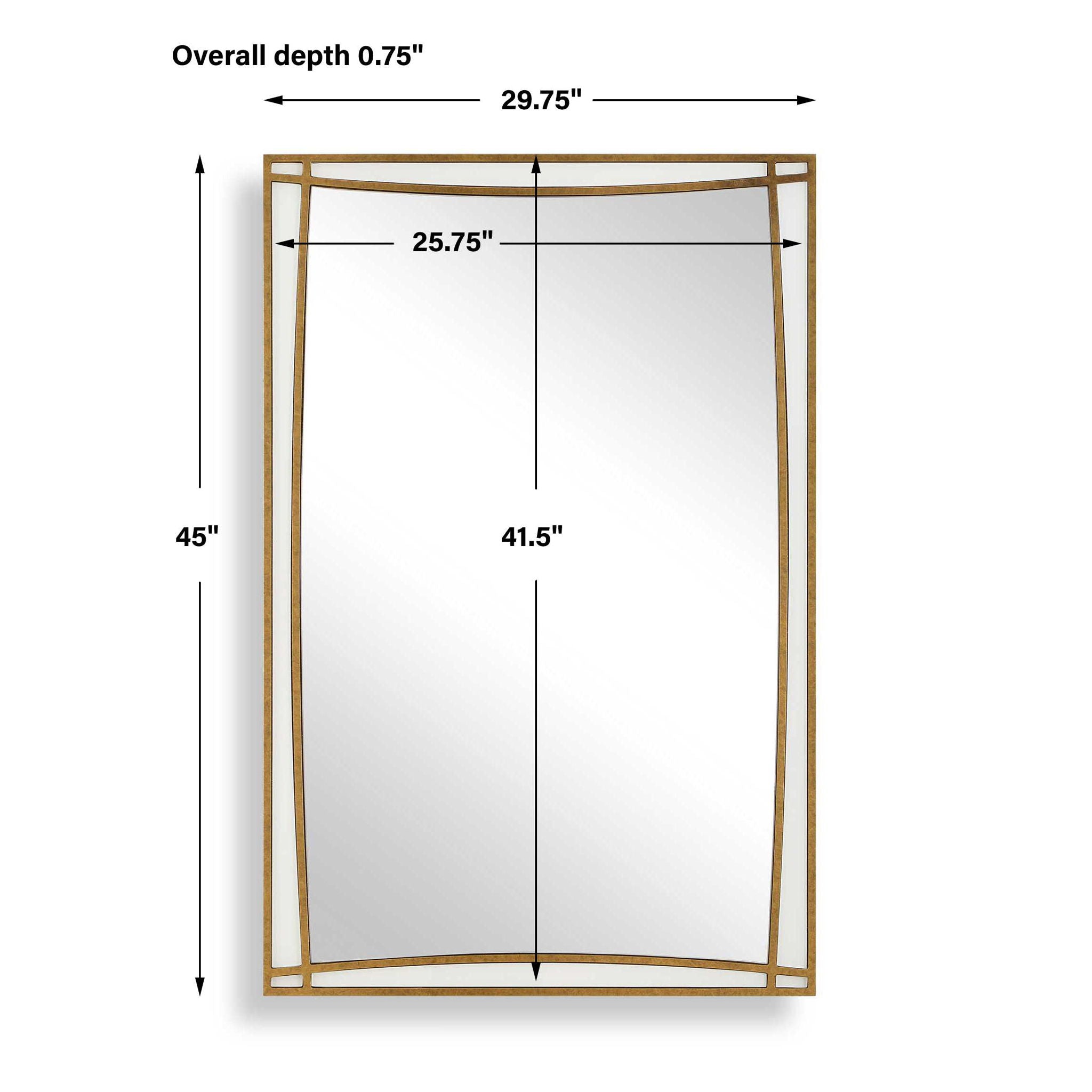 Florence - Mirror - Antique Gold