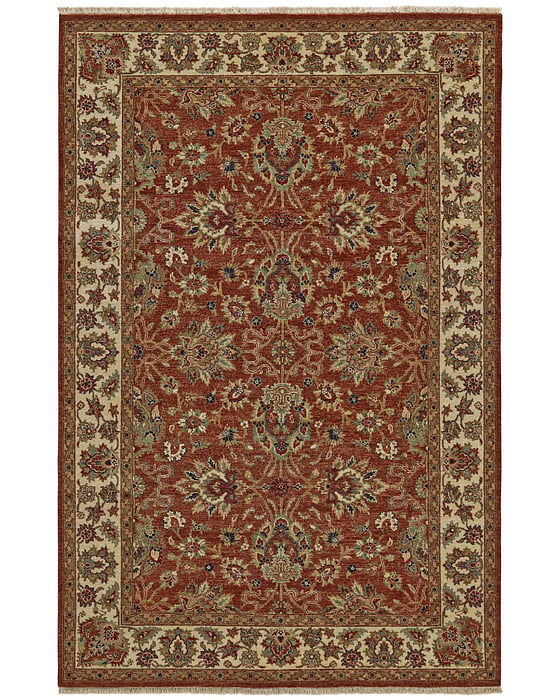 FAULKNER Collection - 6002F Rust/Ivory