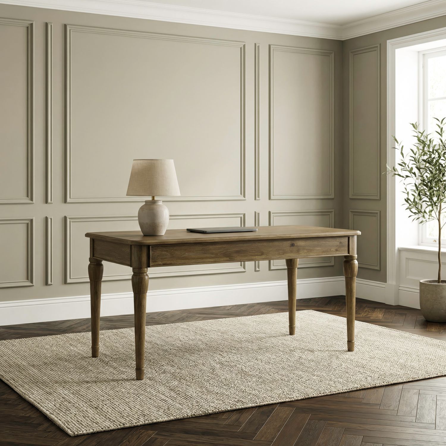 Hickory Grove - Writing Desk - Heirloom Brown