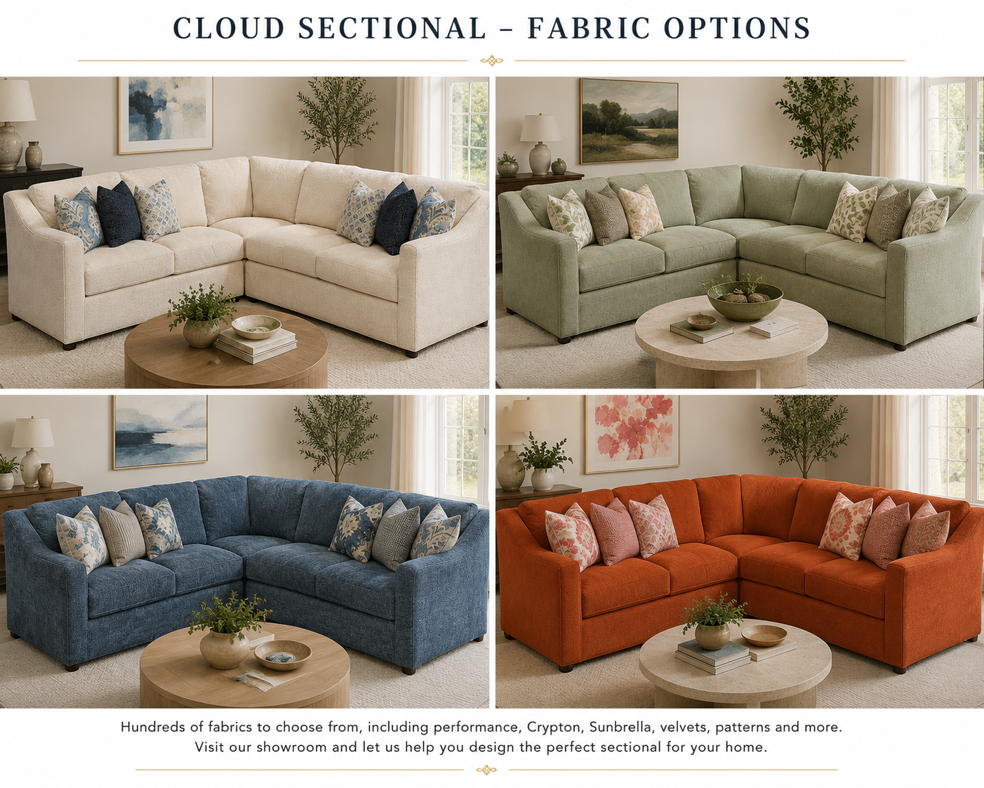 Cloud Sectional - Customizable