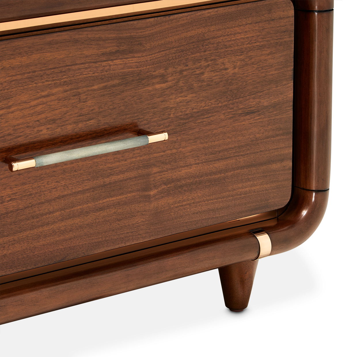 Mason Park - Chest With Storage Mirror - Umber