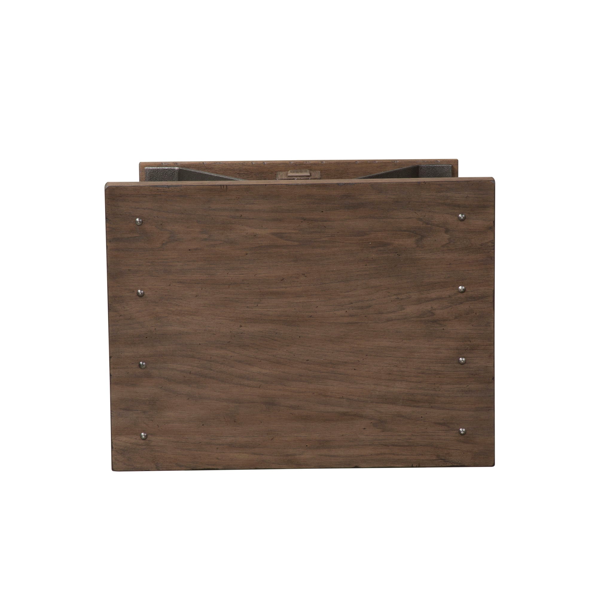 Sonoma Road - Chair Side Table - Weathered Beaten Bark