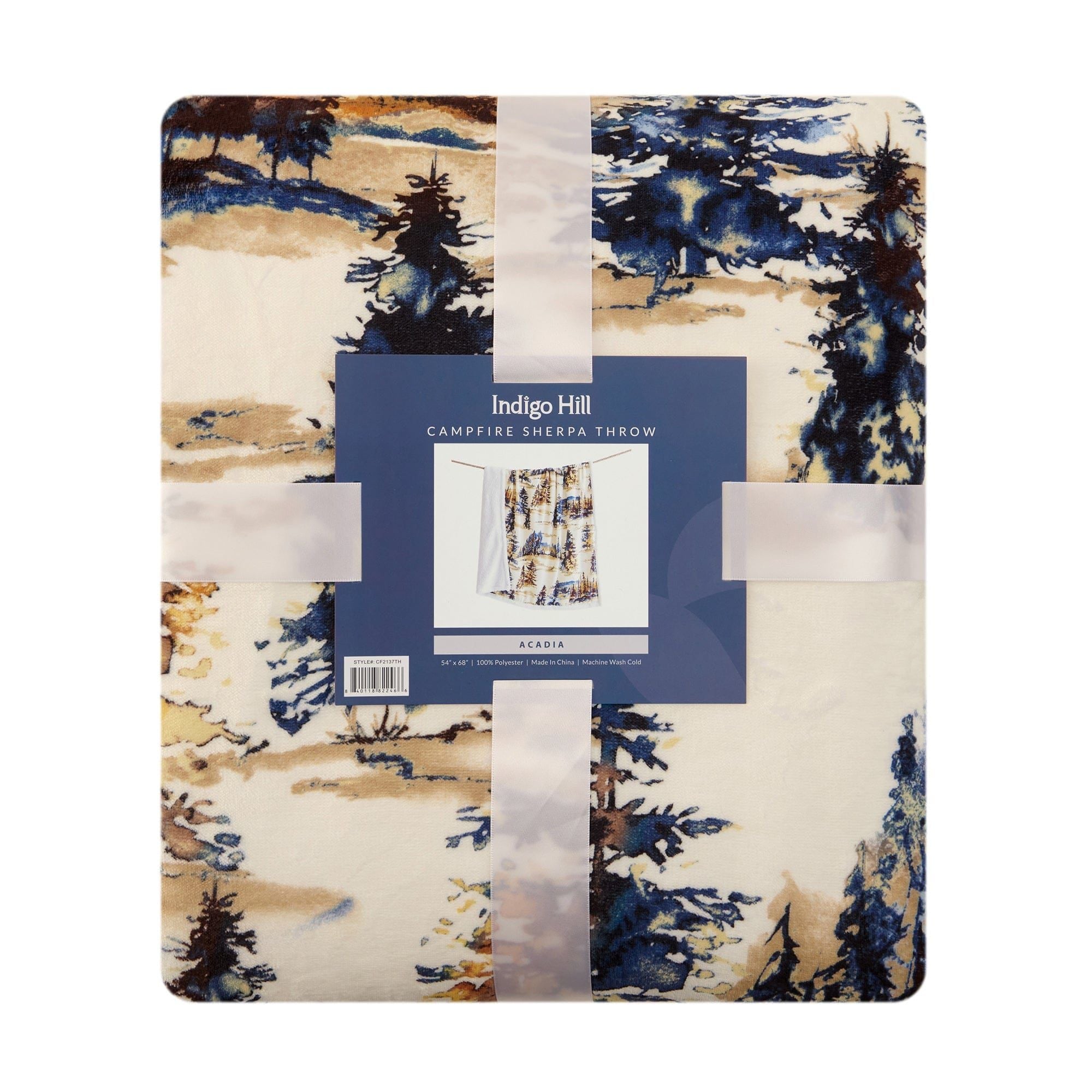 Campfire - Acadia Campfire Sherpa Throw 6 Per Carton - Copper