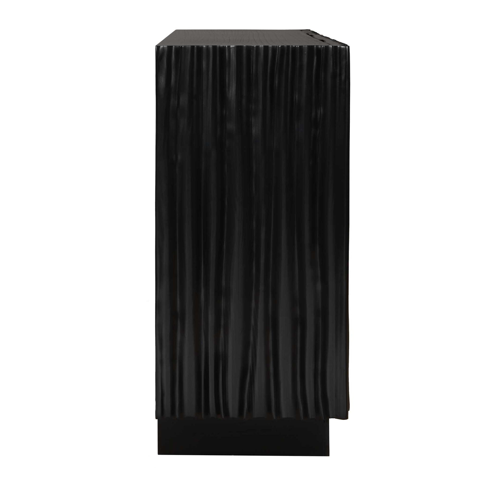 Mercado - 3 Door Cabinet - Black