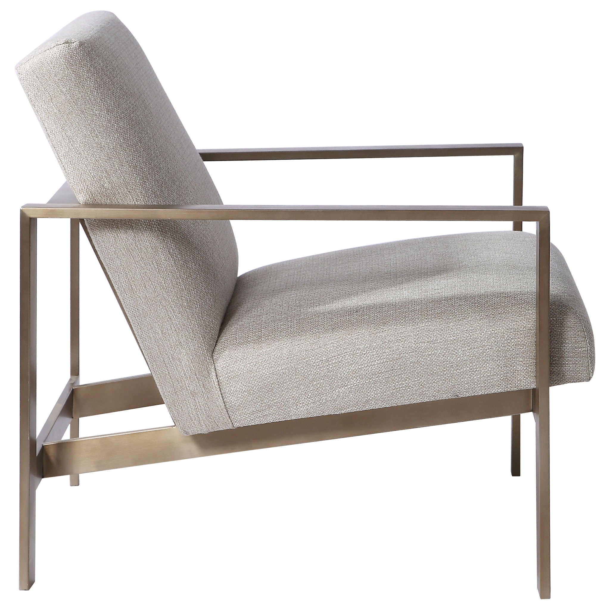 Wills - Contemporary Accent Chair - Beige