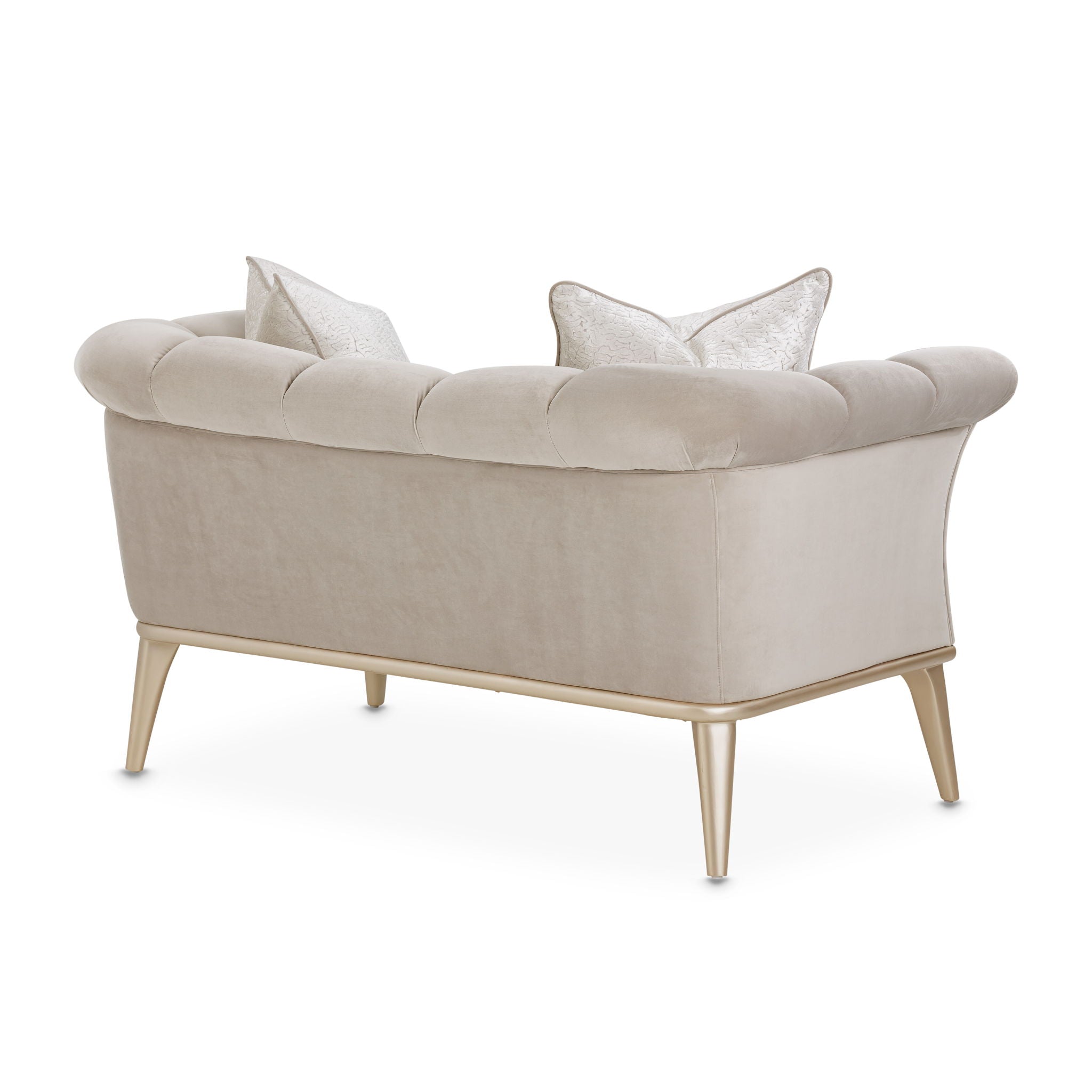 Yvette - Chair And A Half - Porcini / Medium Champagne