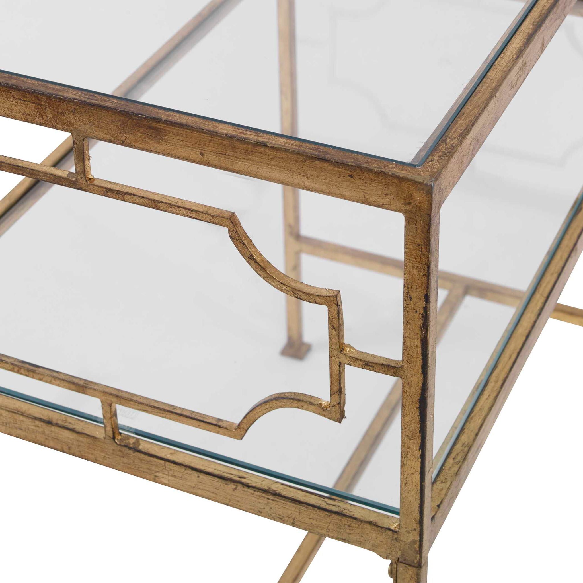 Genell - Side Table - Gold