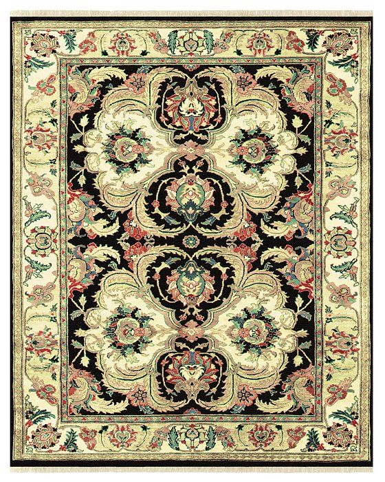 PAVILLION II Collection - 6087F Black/Ivory